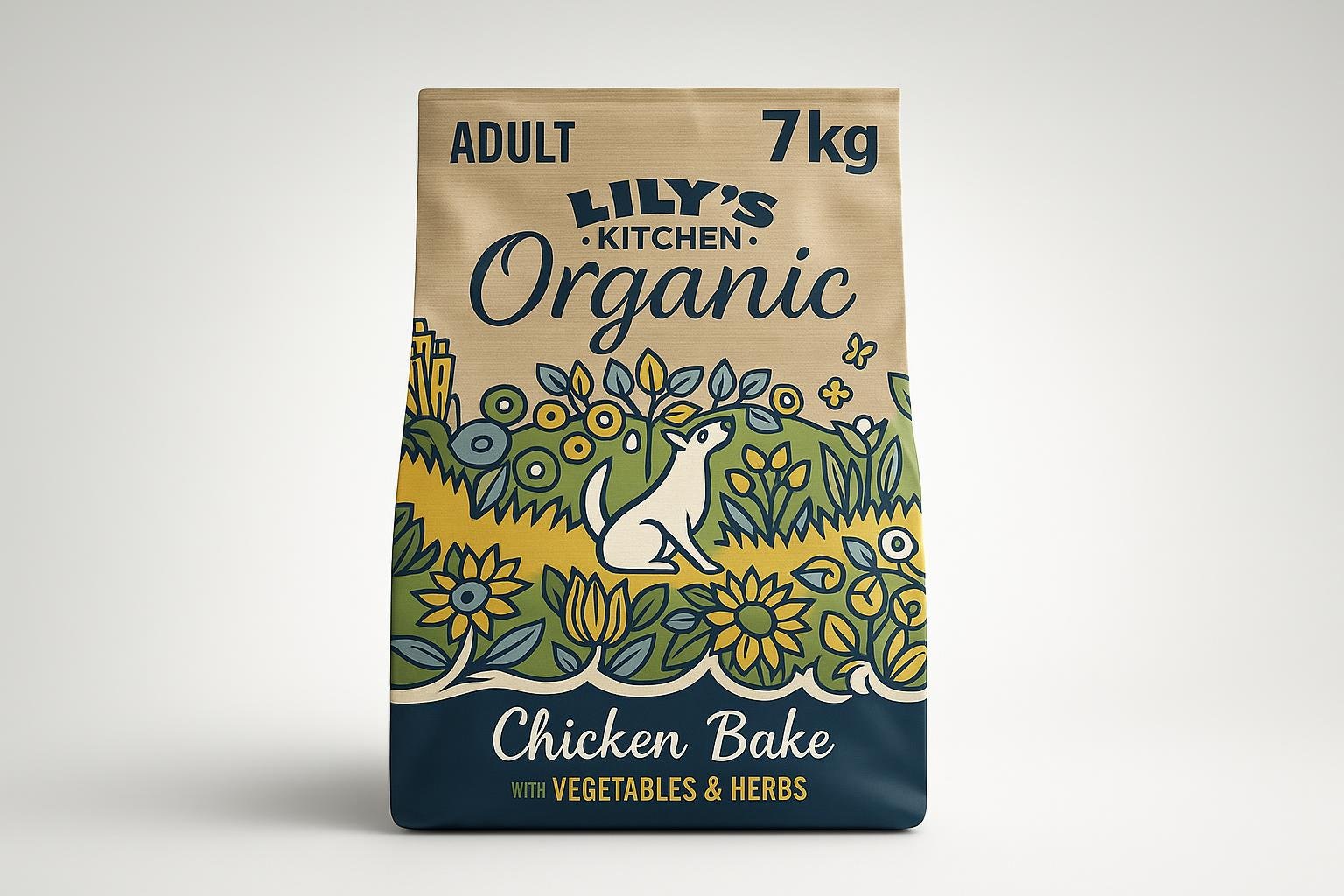 Lily’s Kitchen pollo arrosto secco per cani adulti 7 kg: ricetta naturale a prezzo ribassato