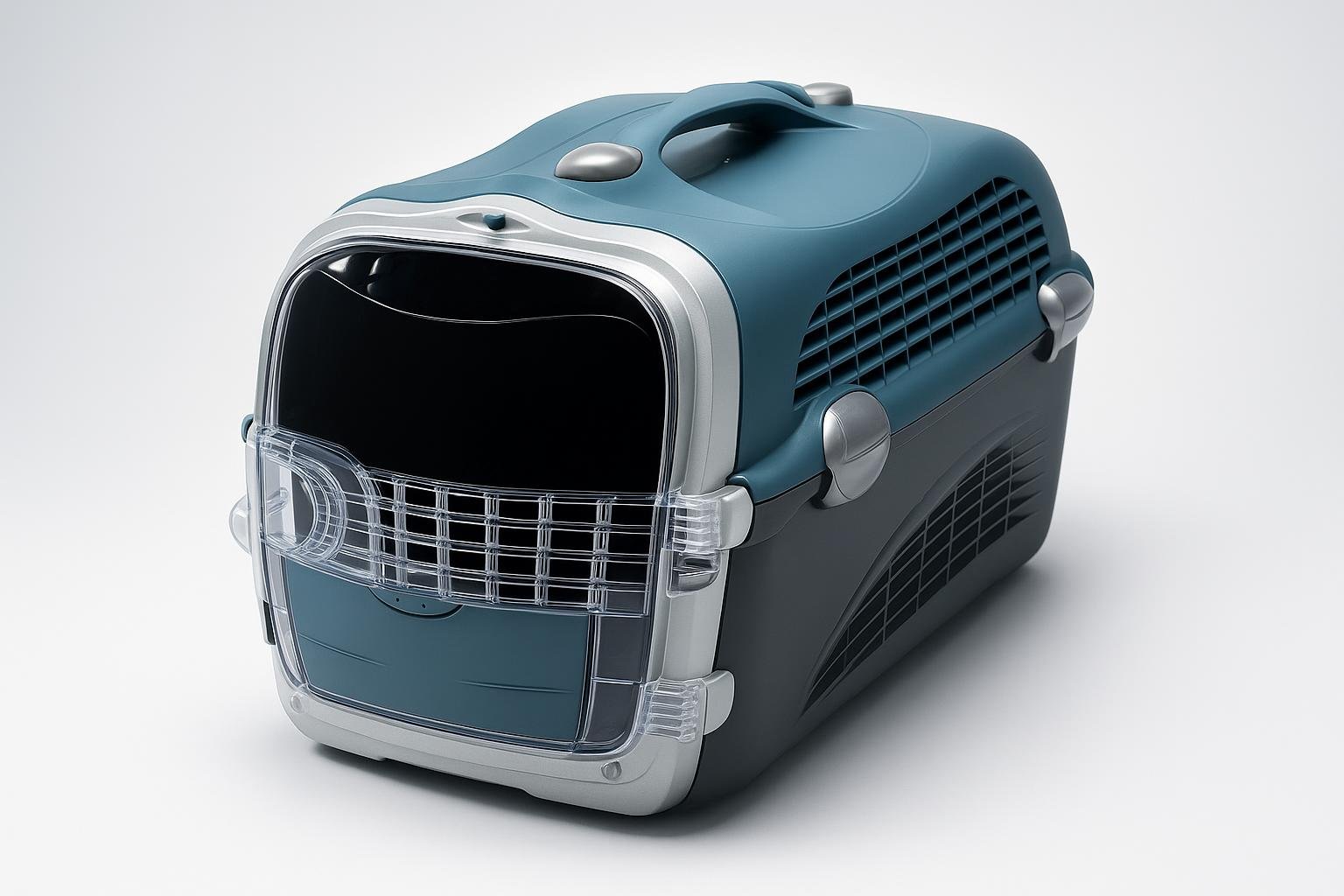 Catit trasportino Cabrio grigio blu, box multifunzione per gatti in offerta su Amazon