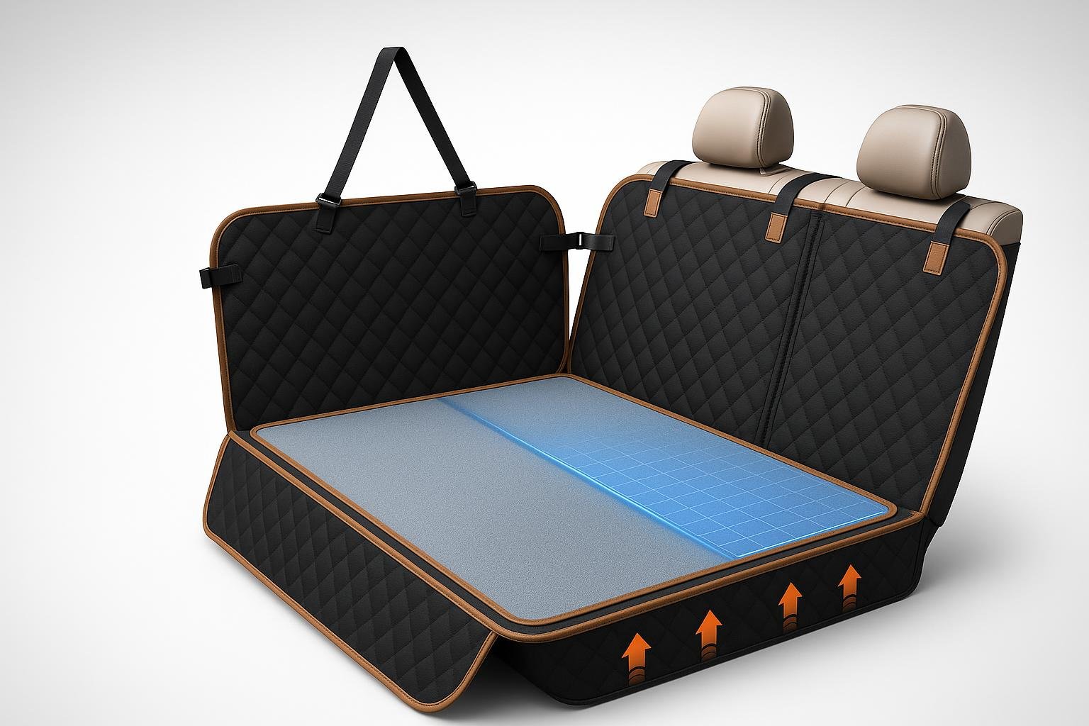 Coprisedile auto MyeMdan con coperta inclusa: proteggere sedili e cane a un prezzo super