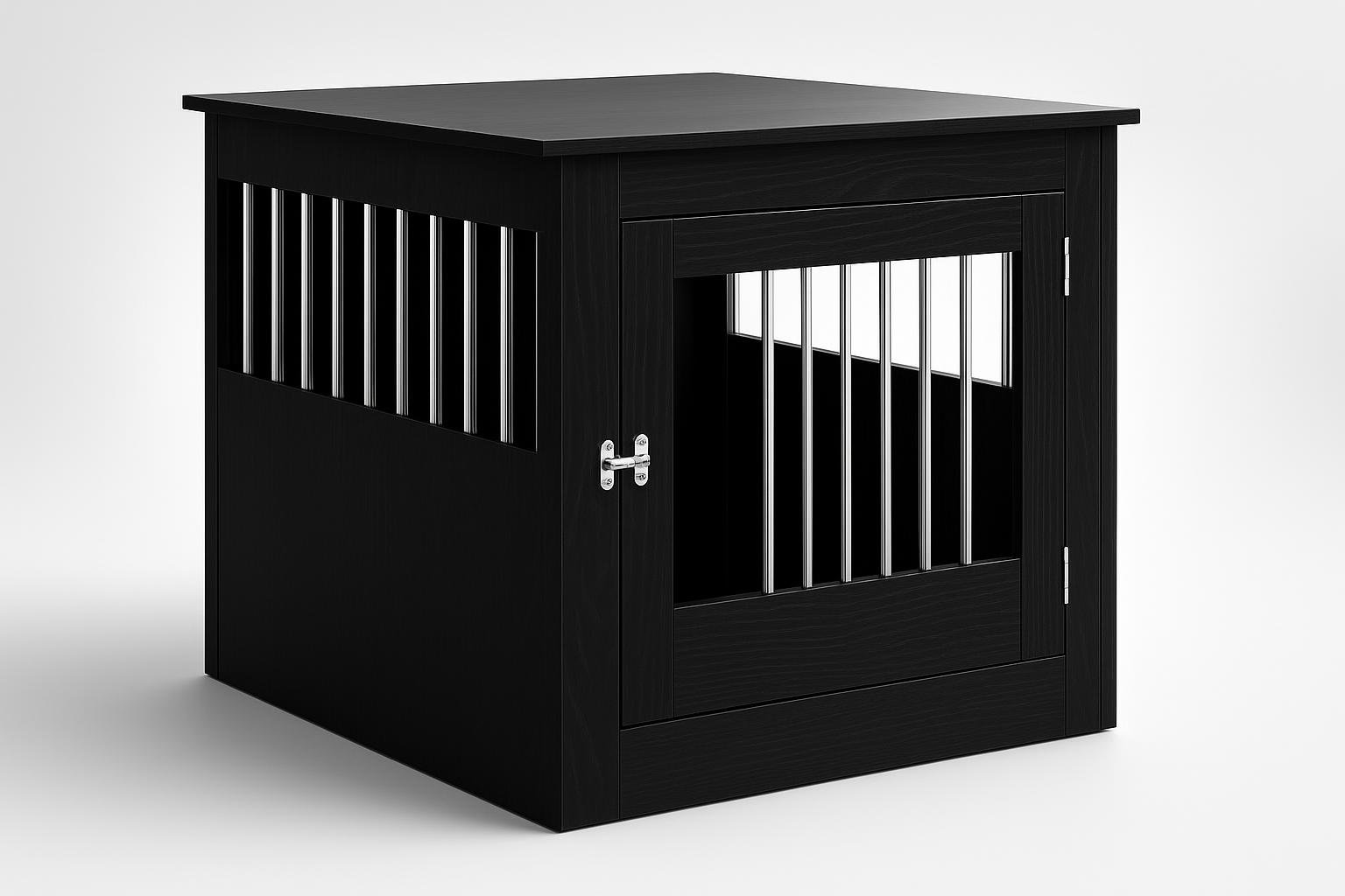 vidaXL mobile per cuccia per cani rovere nero: organizzare la zona notte del cane con stile e funzionalità