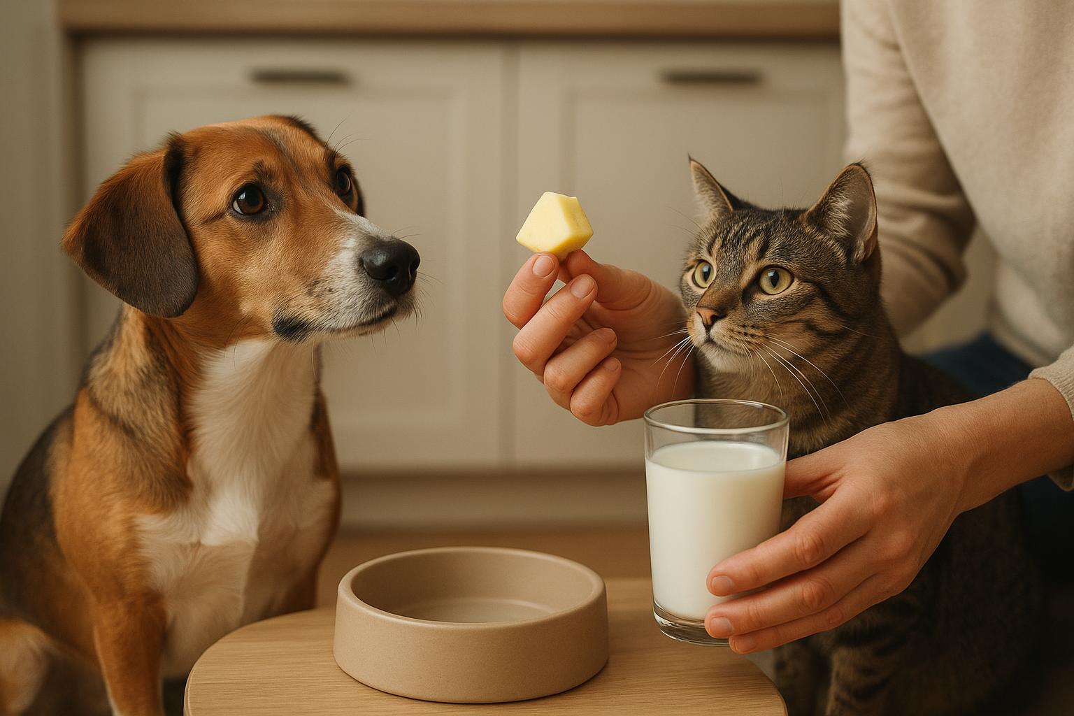 Latte, formaggi e yogurt per cani e gatti: quando sono concessi e quando è meglio evitarli