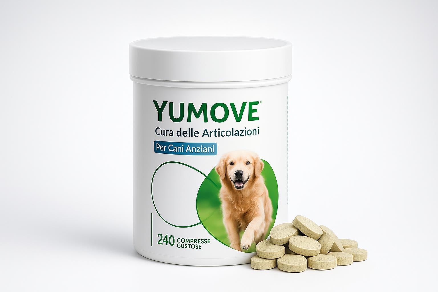 Yumove integratore articolazioni cane senior 8+: supporto mirato per i cani anziani in offerta su Amazon