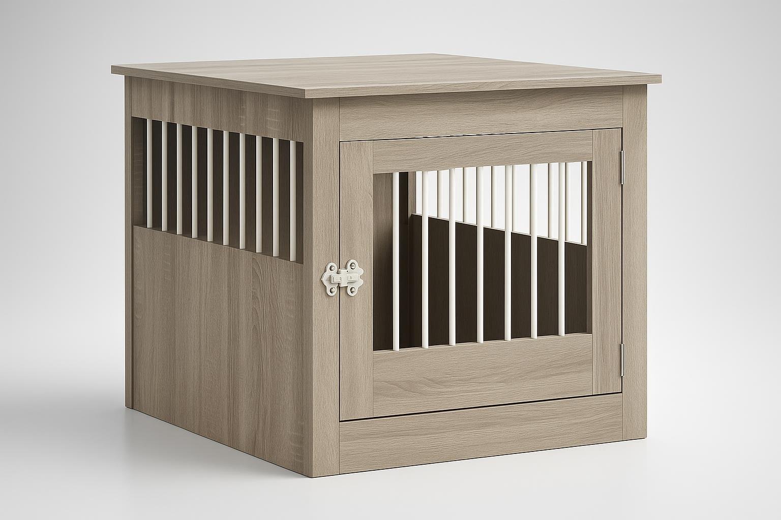 vidaXL gabbia cani arredamento grigio Sonoma: soluzione 2 in 1 per kennel e mobile in offerta su Amazon