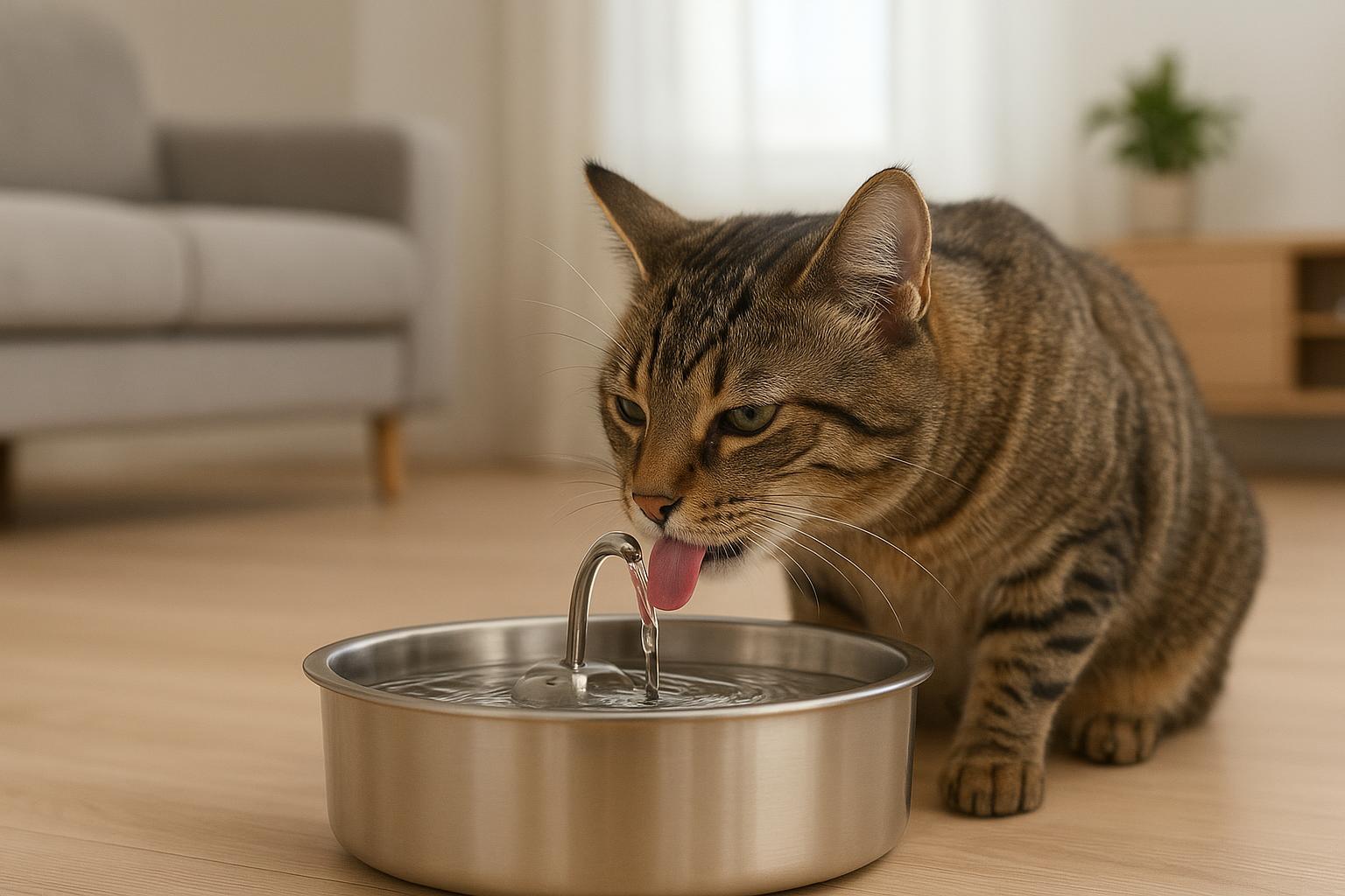 Fontane in acciaio inox per gatti: come scegliere il modello giusto tra filtri, rumore e capacità