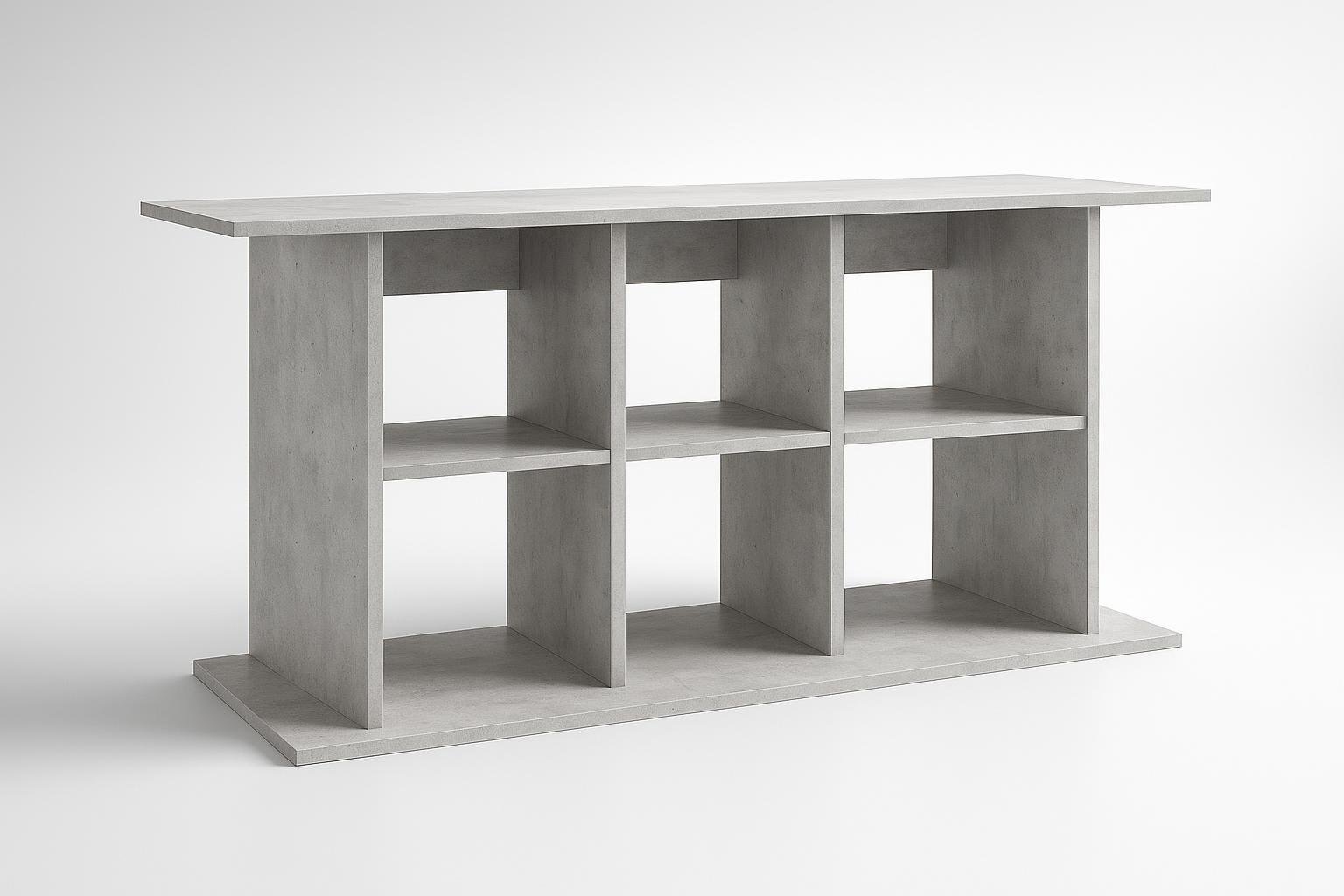 vidaXL supporto per acquario in cemento grigio 120x40x60 cm: soluzione solida e di design in offerta su Amazon