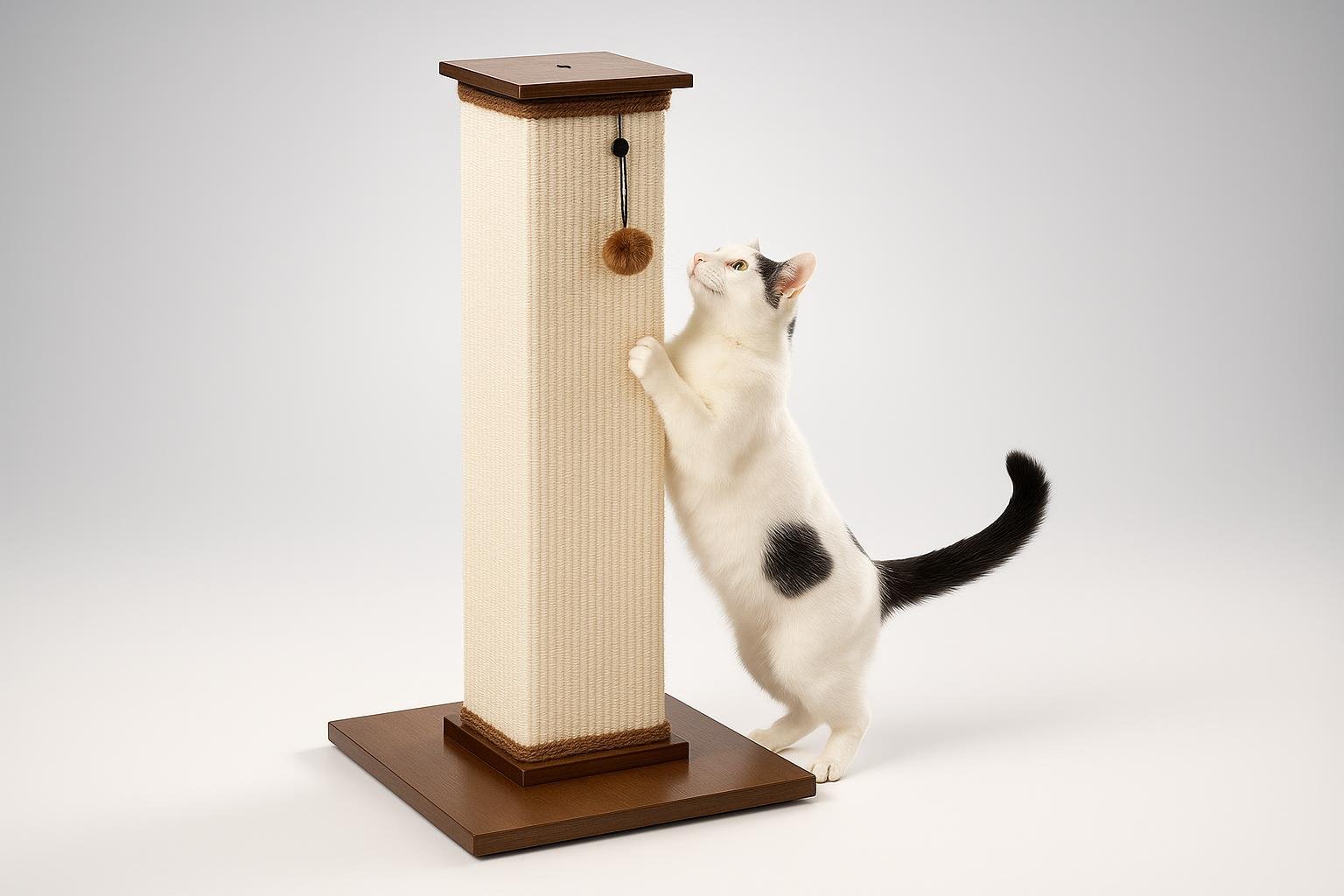 Tiragraffi Amazon Basics da 90 cm: colonna robusta per gatti indoor a un prezzo da cogliere al volo