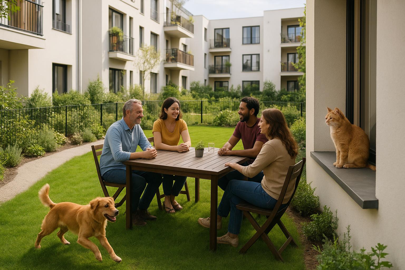 Cohousing e animali da compagnia: come organizzare regole, spazi e responsabilità in una comunità condivisa