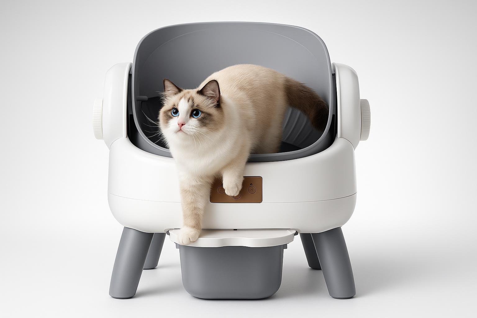 Lettiera automatica Thereye senza coperchio: come capire se è il modello giusto per il tuo gatto
