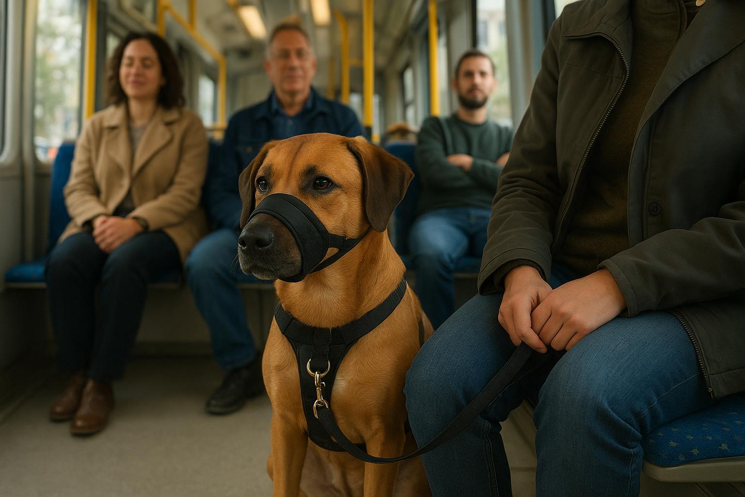 Cane e mezzi pubblici in città: come prepararlo a bus, metro e tram senza stress