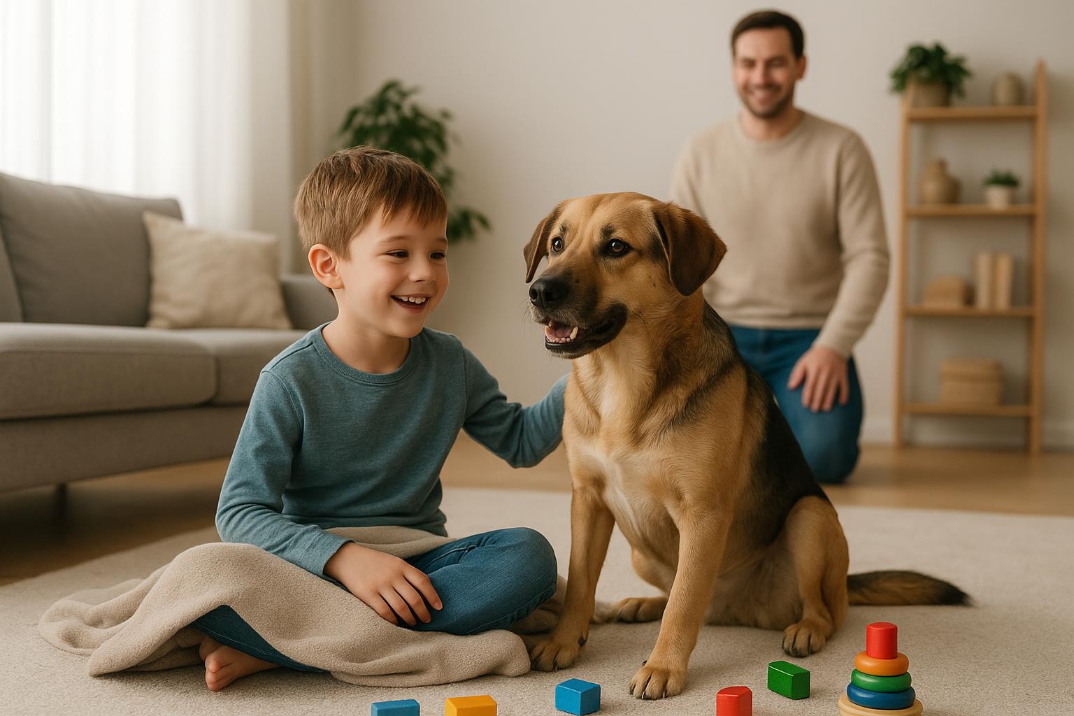Il primo anno tra bambino in età scolare e cane adottato dal canile: tappe, emozioni e regole
