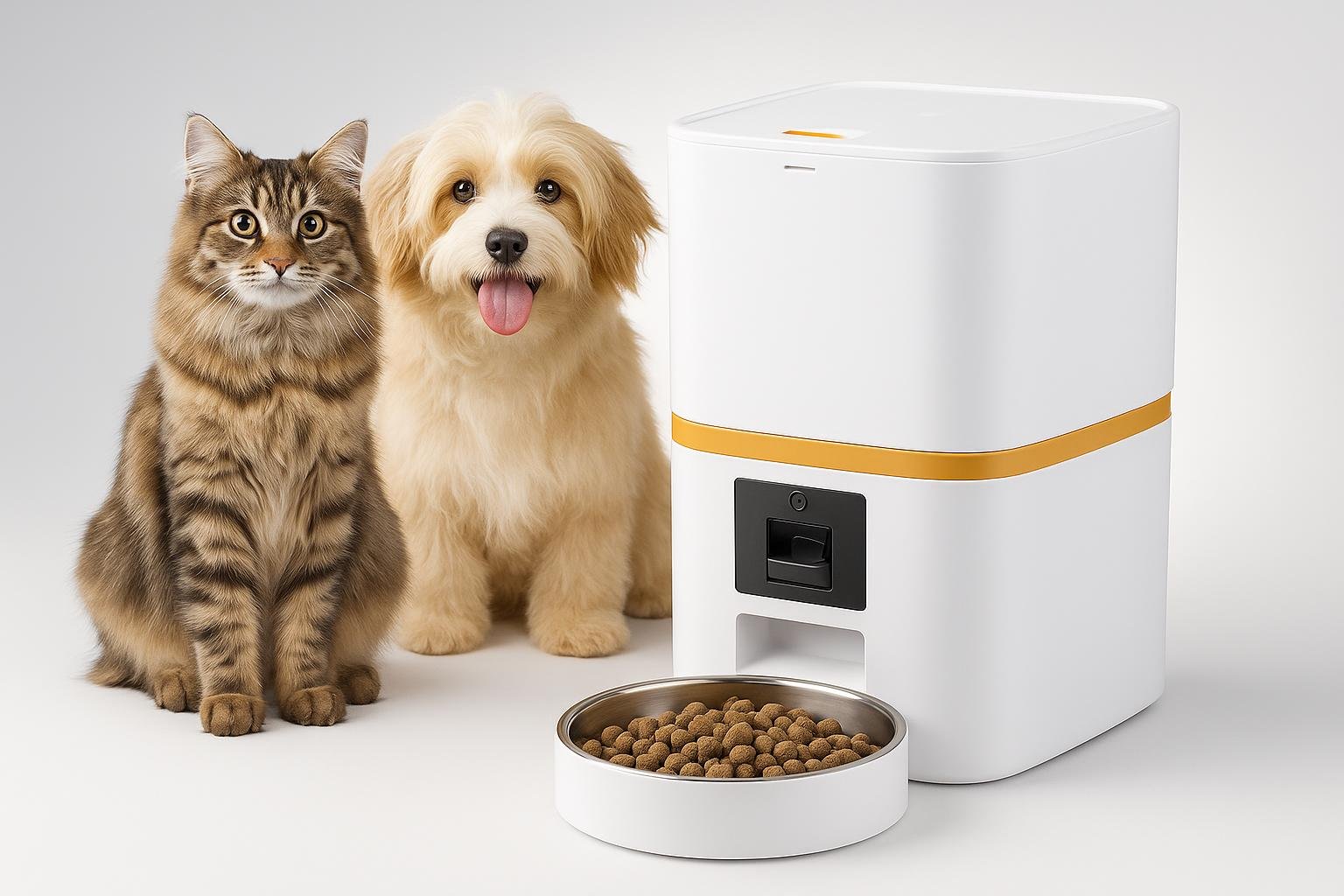 Ferplast distributore automatico 6L per cani e gatti con videocamera, in grande promozione su Amazon
