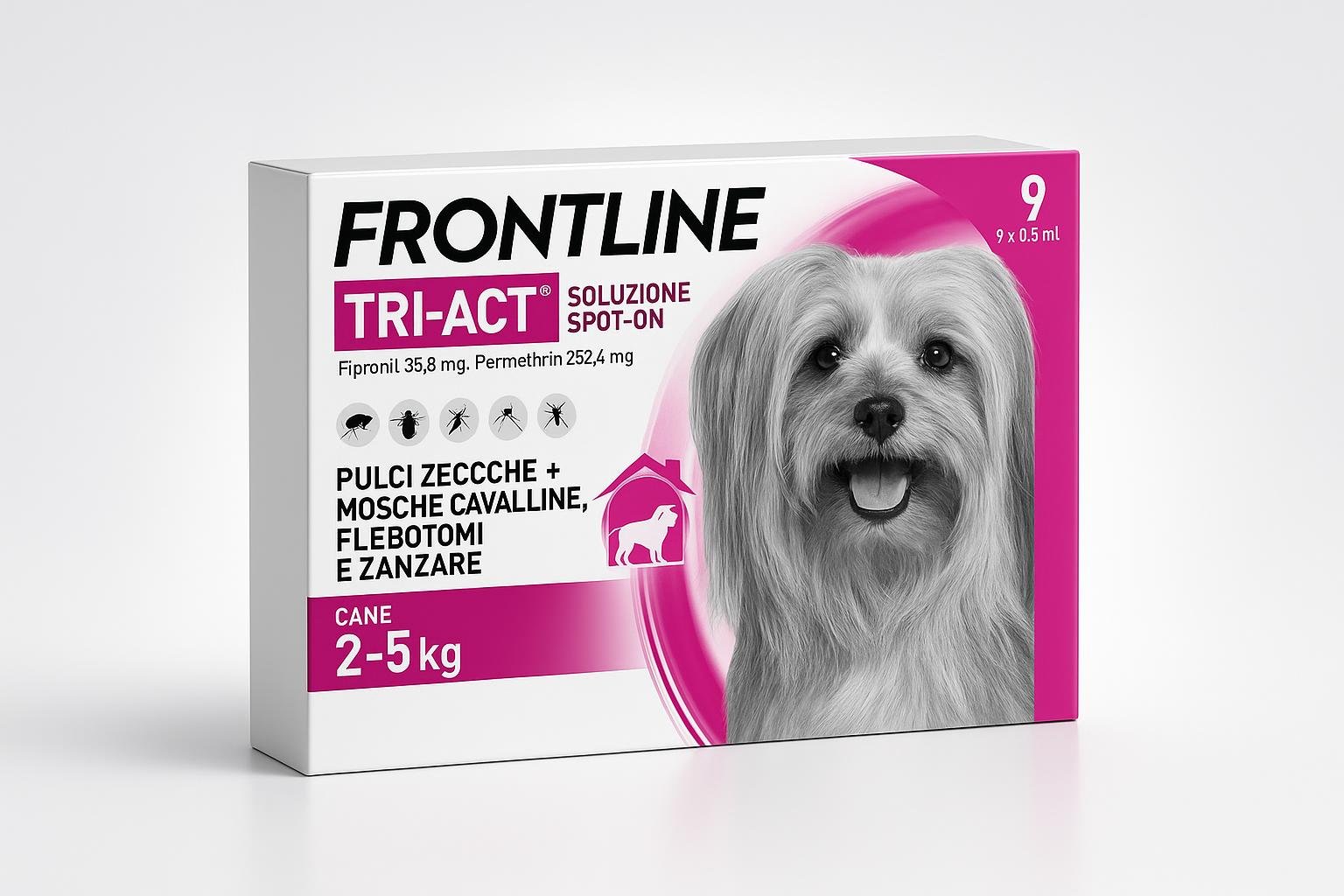 FRONTLINE Triact per cani XS, antiparassitario completo a prezzo ribassato su Amazon