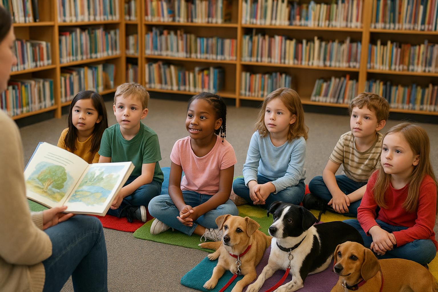 Creare un gruppo di lettura pet-friendly in quartiere: come coinvolgere famiglie, bambini e cani tranquilli