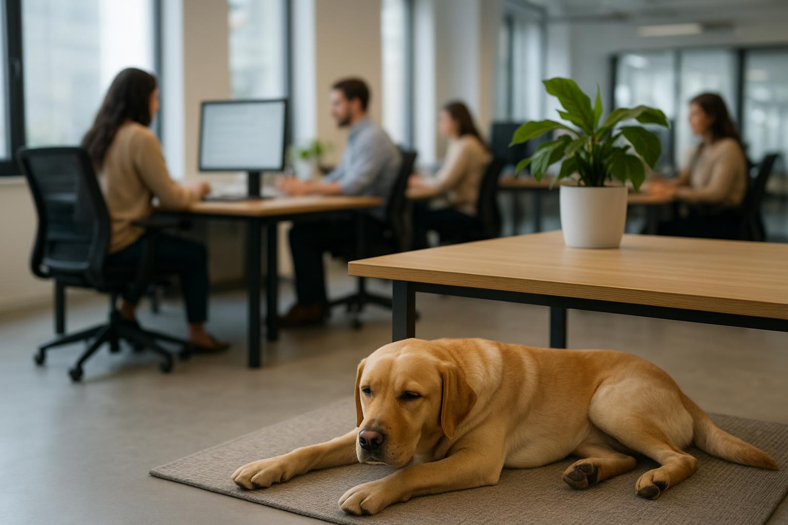 Cane da ufficio: come scegliere un cane adatto a seguire il proprietario al lavoro