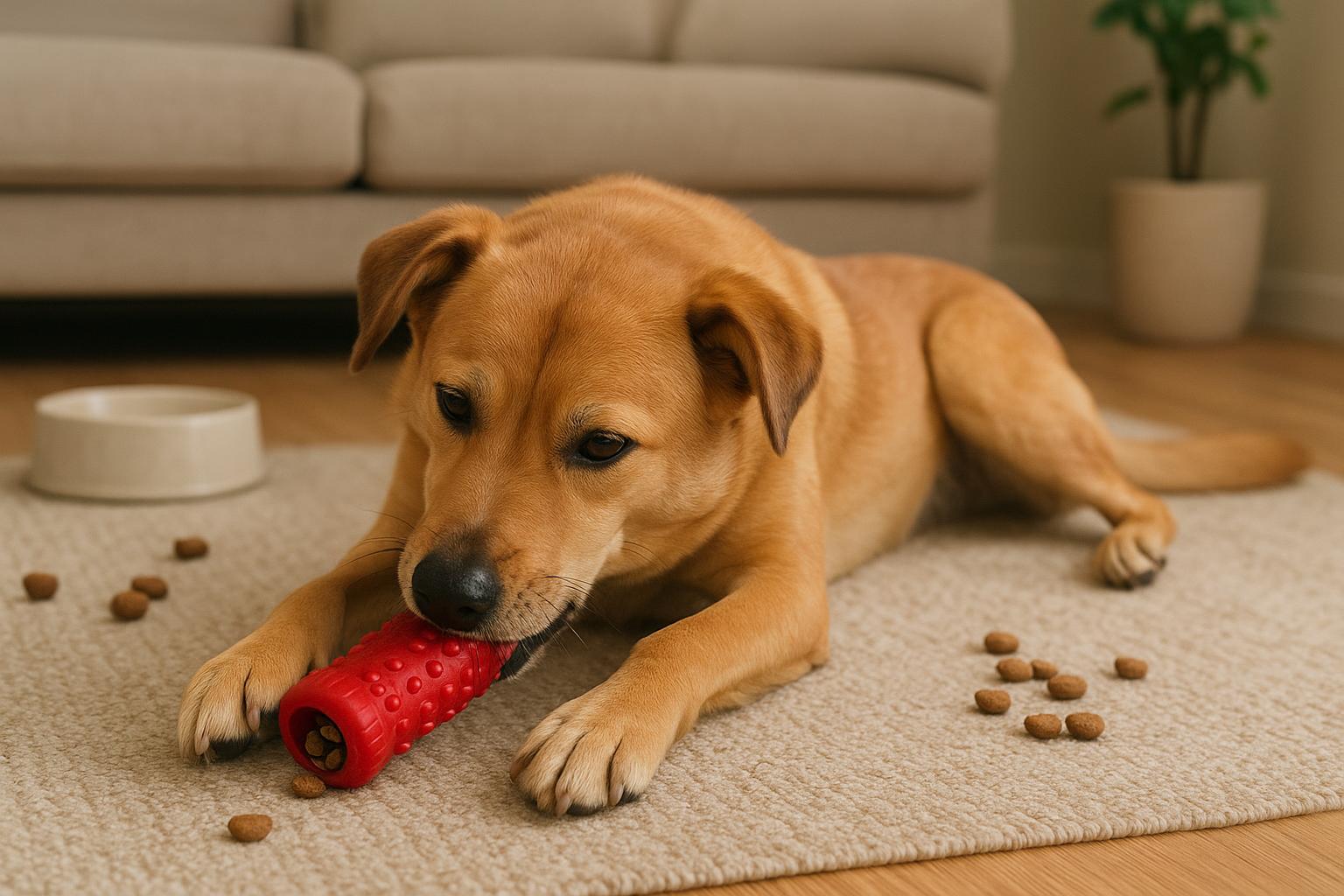 Alimentazione e calma: come usare pasti e snack per aiutare il cane iperattivo a rilassarsi