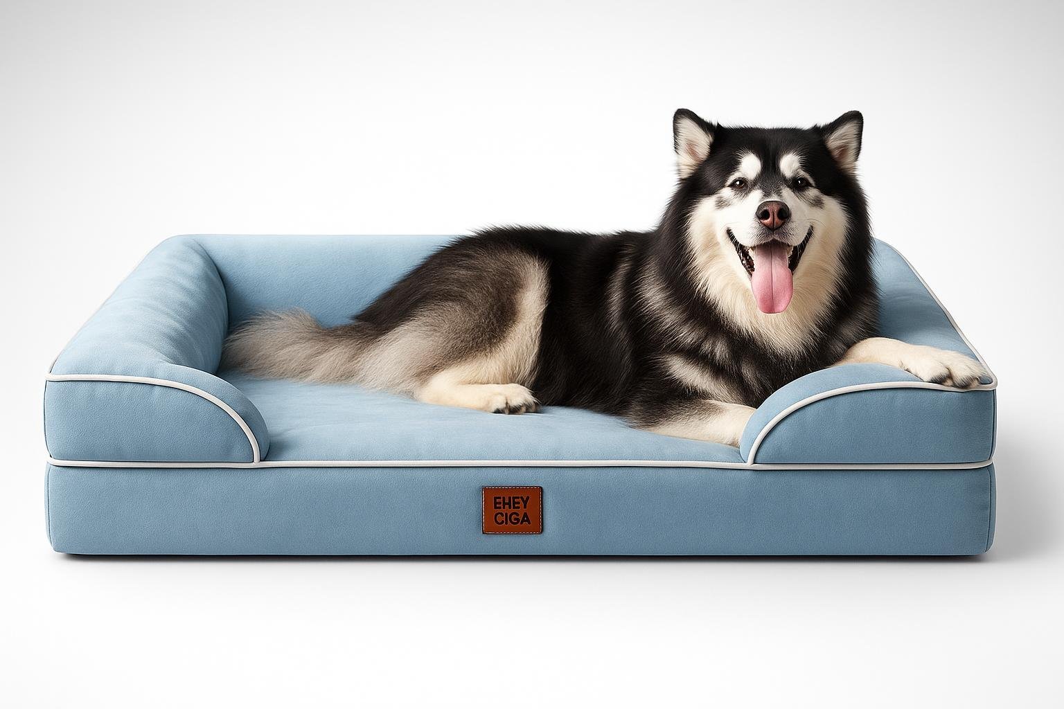 Cuccia EHEYCIGA XXL per cani grandi: letto ortopedico da interno pensato per articolazioni delicate