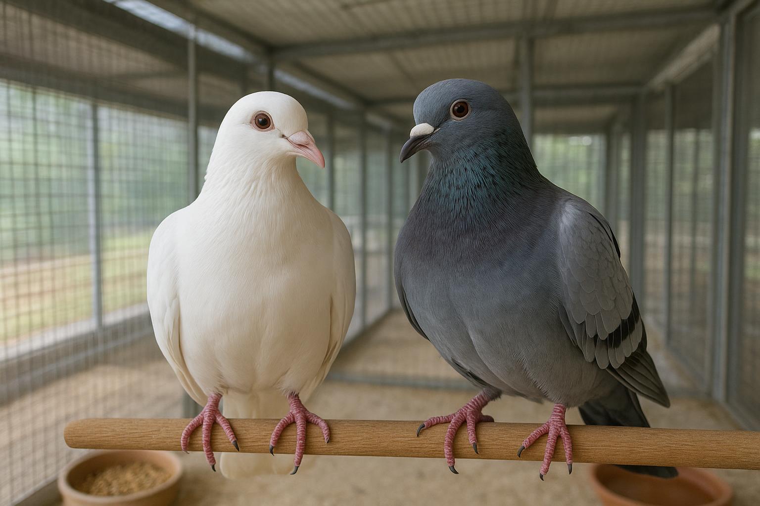 Colombi domestici come animali da compagnia: cosa sapere su gestione, spazio e socialità
