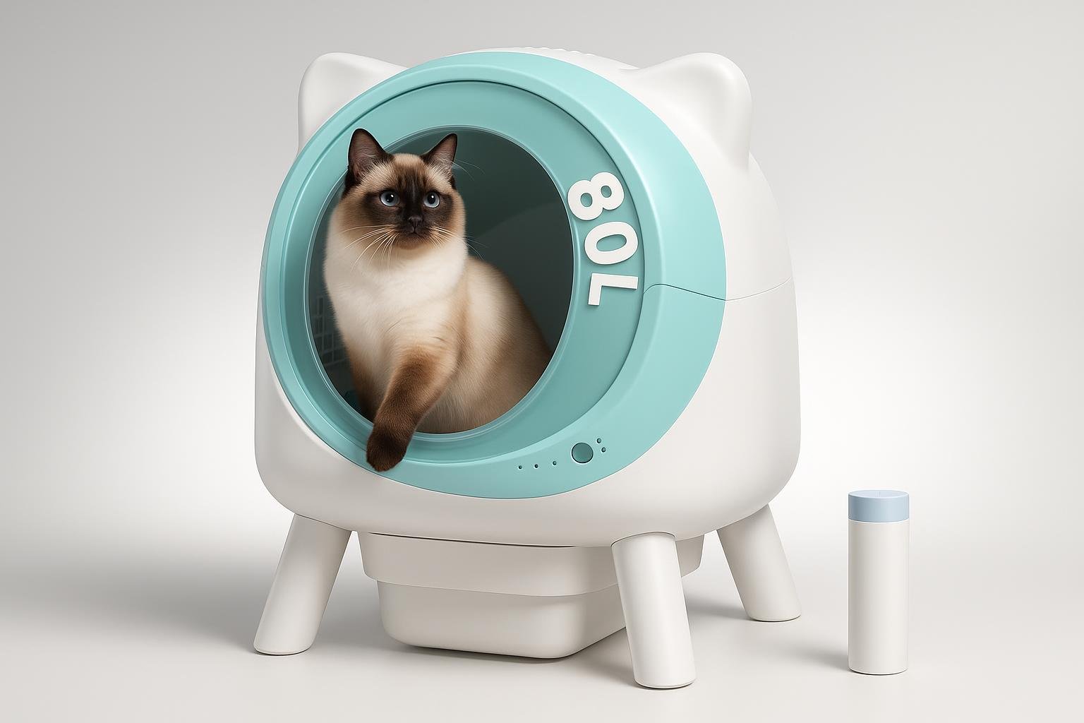 Cura X1 lettiera gatto autopulente, la soluzione smart per dire addio alla pala