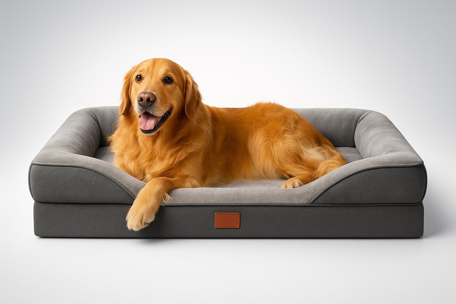Cuccia cane memory foam EHEYCIGA taglia grande, comfort ortopedico per cani adulti e senior