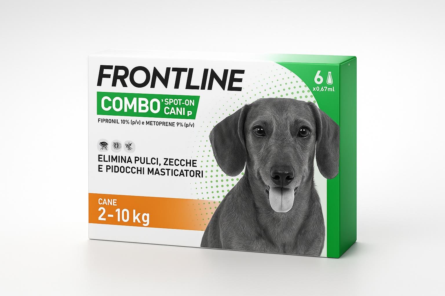 FRONTLINE Combo per cani S, protezione completa pulci e zecche in offerta su Amazon