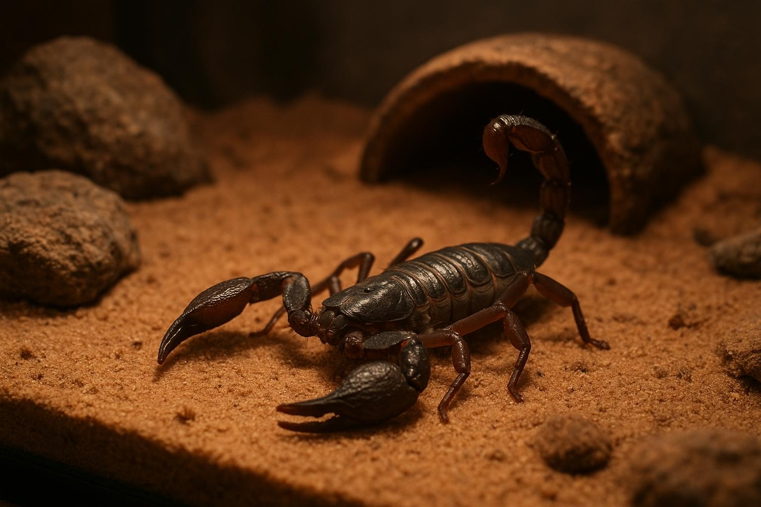 Primi passi con uno scorpione domestico: perché è un pet solo per appassionati esperti