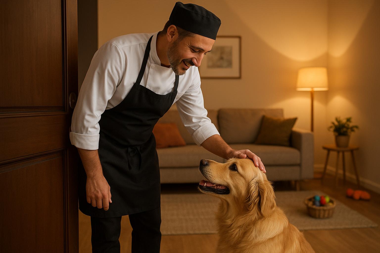 Vivere con cane o gatto lavorando in negozio o ristorante: organizzare pause, aiuti e rientri serali