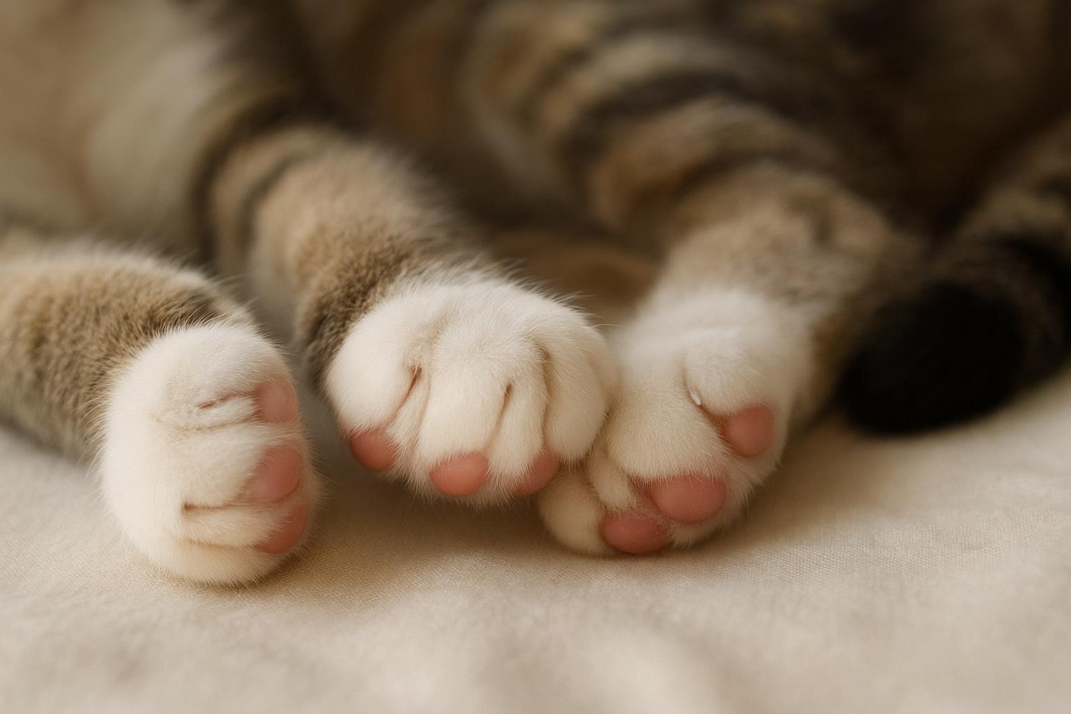 Zampe del gatto sempre in ordine: come abituarlo alla pulizia e al controllo regolare