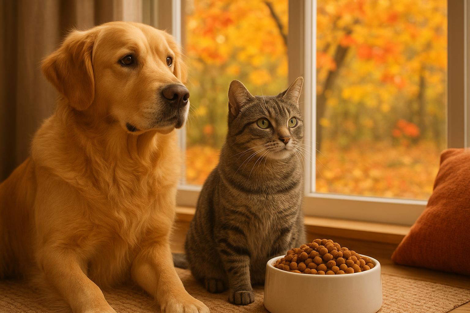 Sistema immunitario di cani e gatti in autunno: come supportarlo con l’alimentazione quotidiana