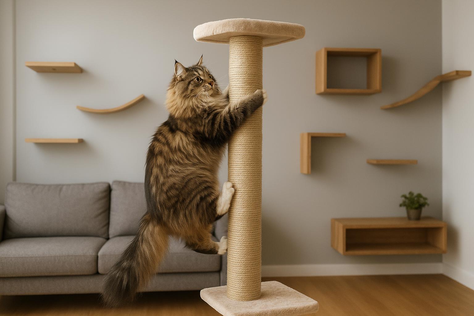 Gatto norvegese delle foreste in appartamento: come farlo vivere sereno anche senza giardino