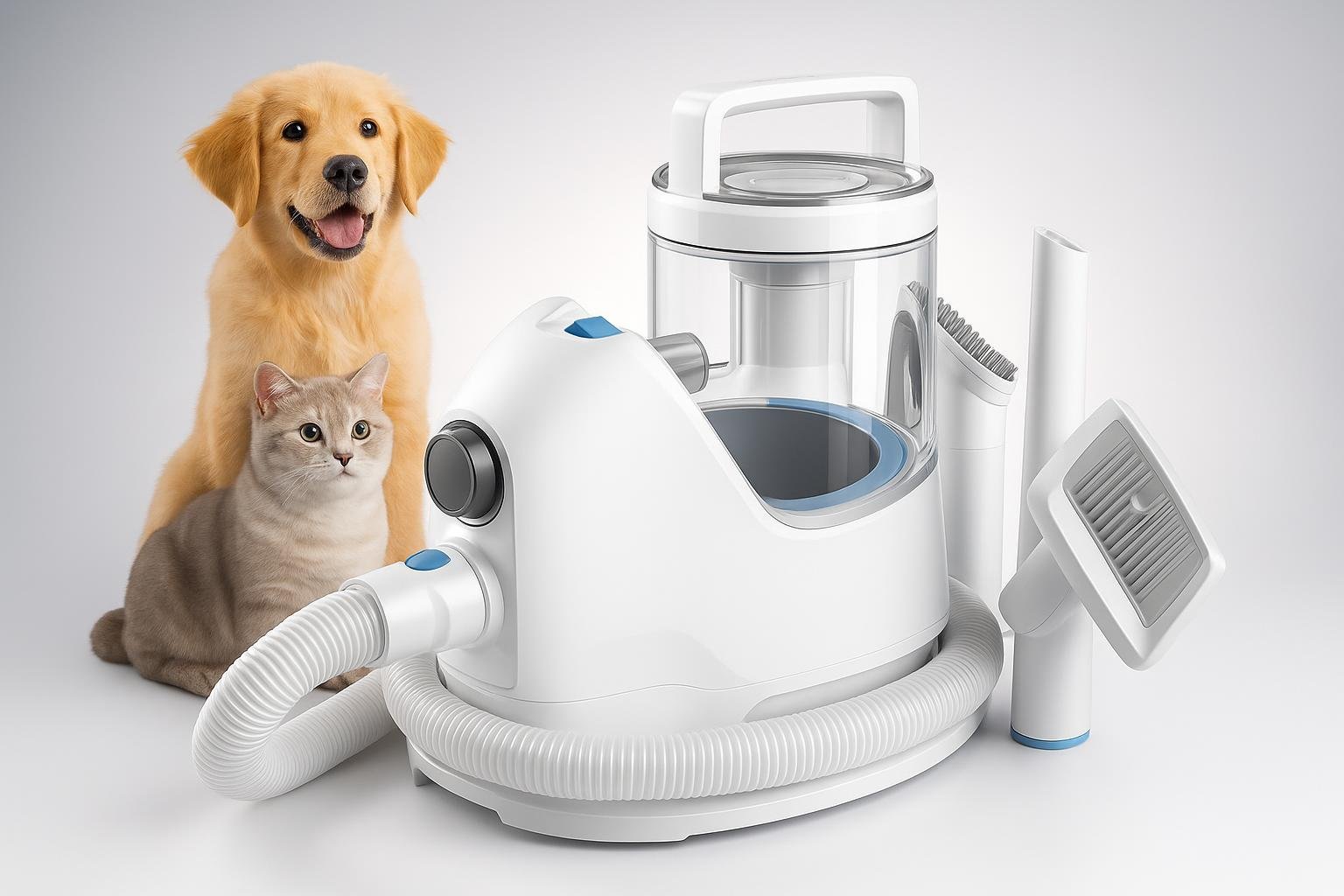 Neakasa P2 Pro, kit di toelettatura con aspirazione per cani e gatti in offerta su Amazon