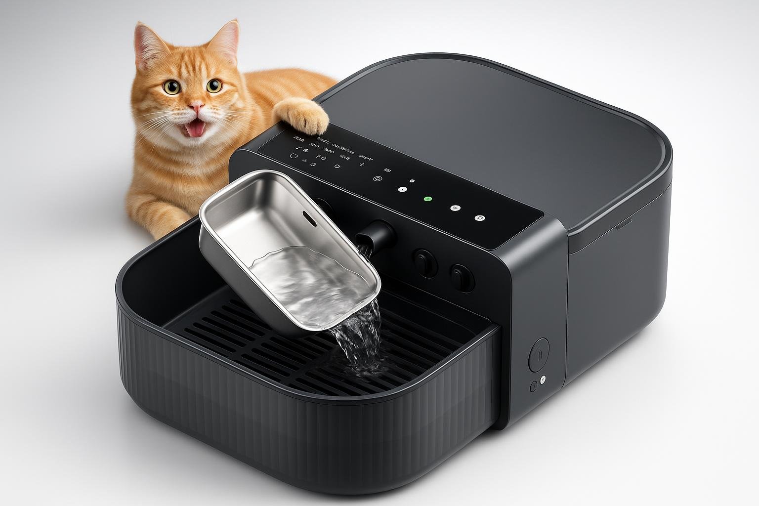 Fontana per gatti Oneisall senza fili 3,5 l, occasione su Amazon per migliorare l’idratazione