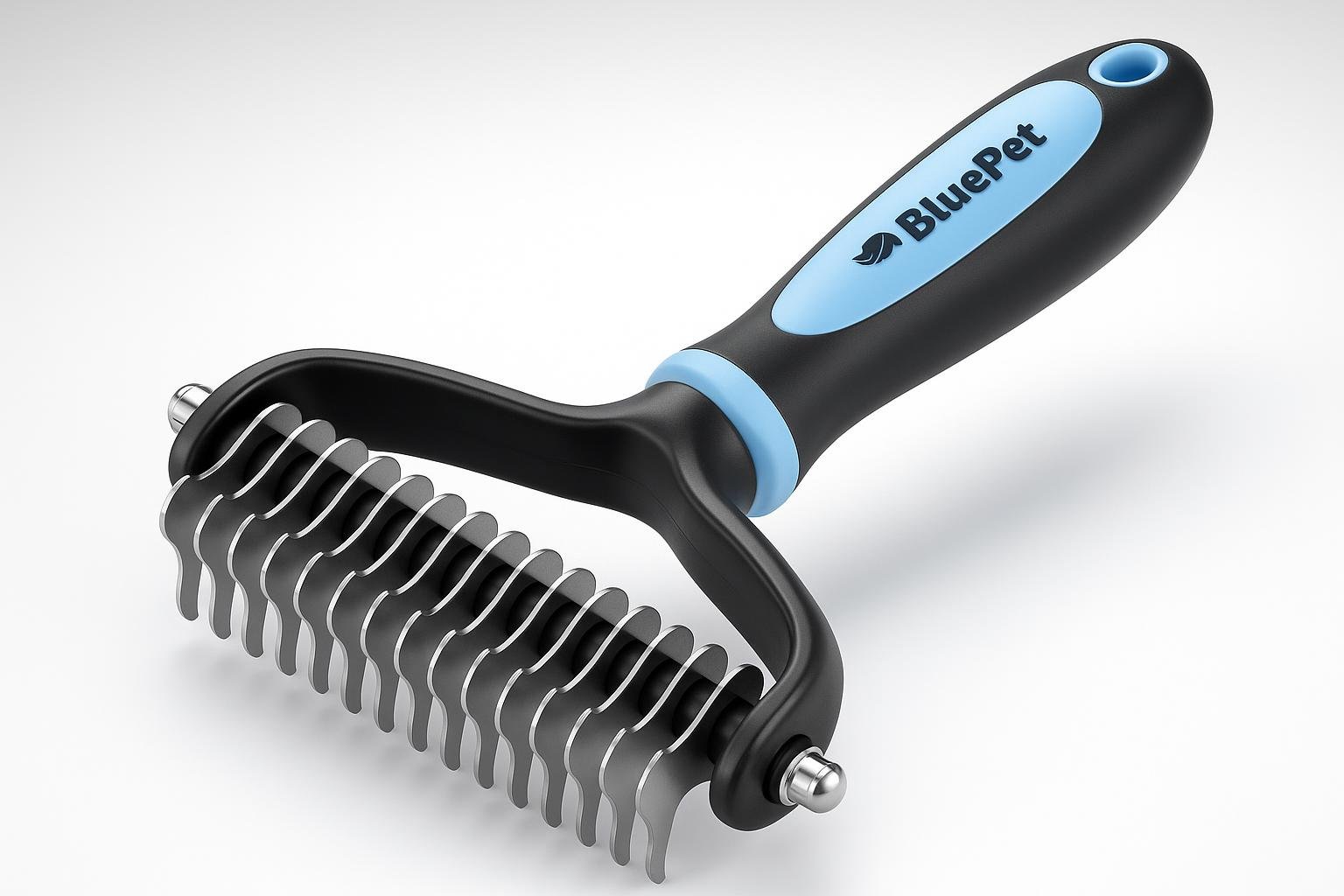 Spazzola doppia faccia BluePet per cani e gatti, cardatore professionale ora a prezzo vantaggioso