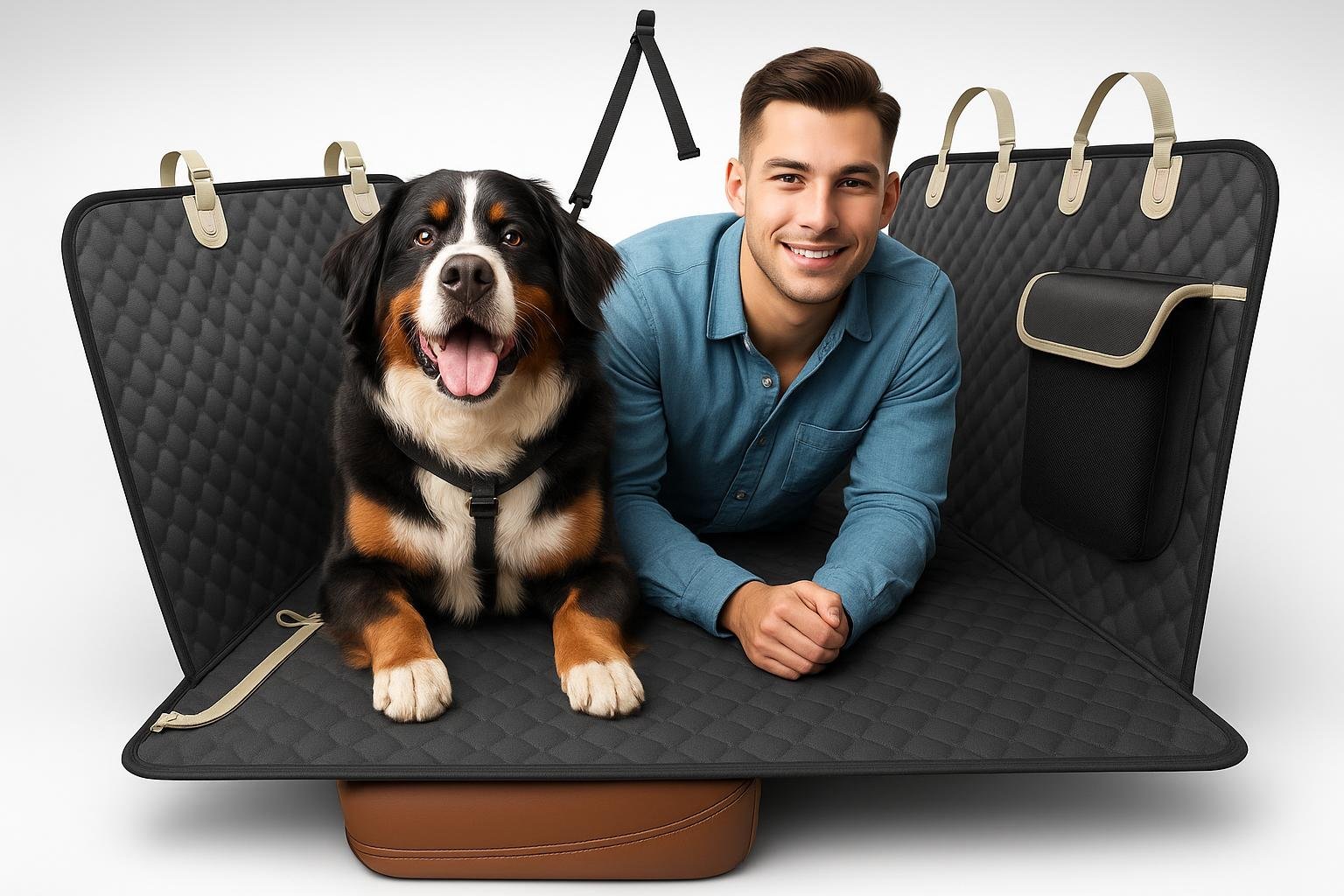 Estensore per sedile posteriore SHARLOVY: più spazio e sicurezza per i cani in auto, ora in offerta