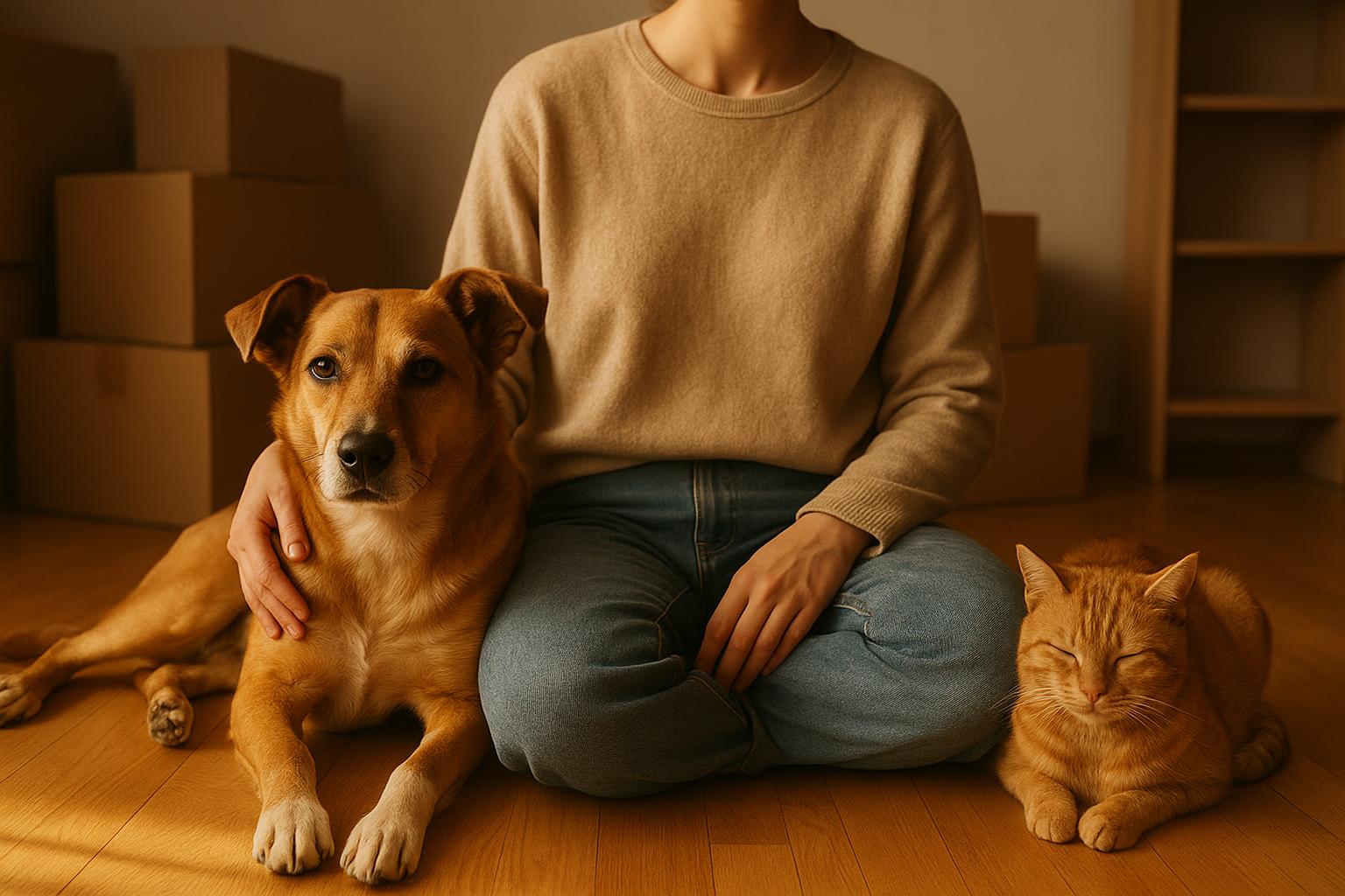 Quando il pet diventa il tuo compagno di viaggio interiore: cane e gatto a fianco nei momenti di cambiamento