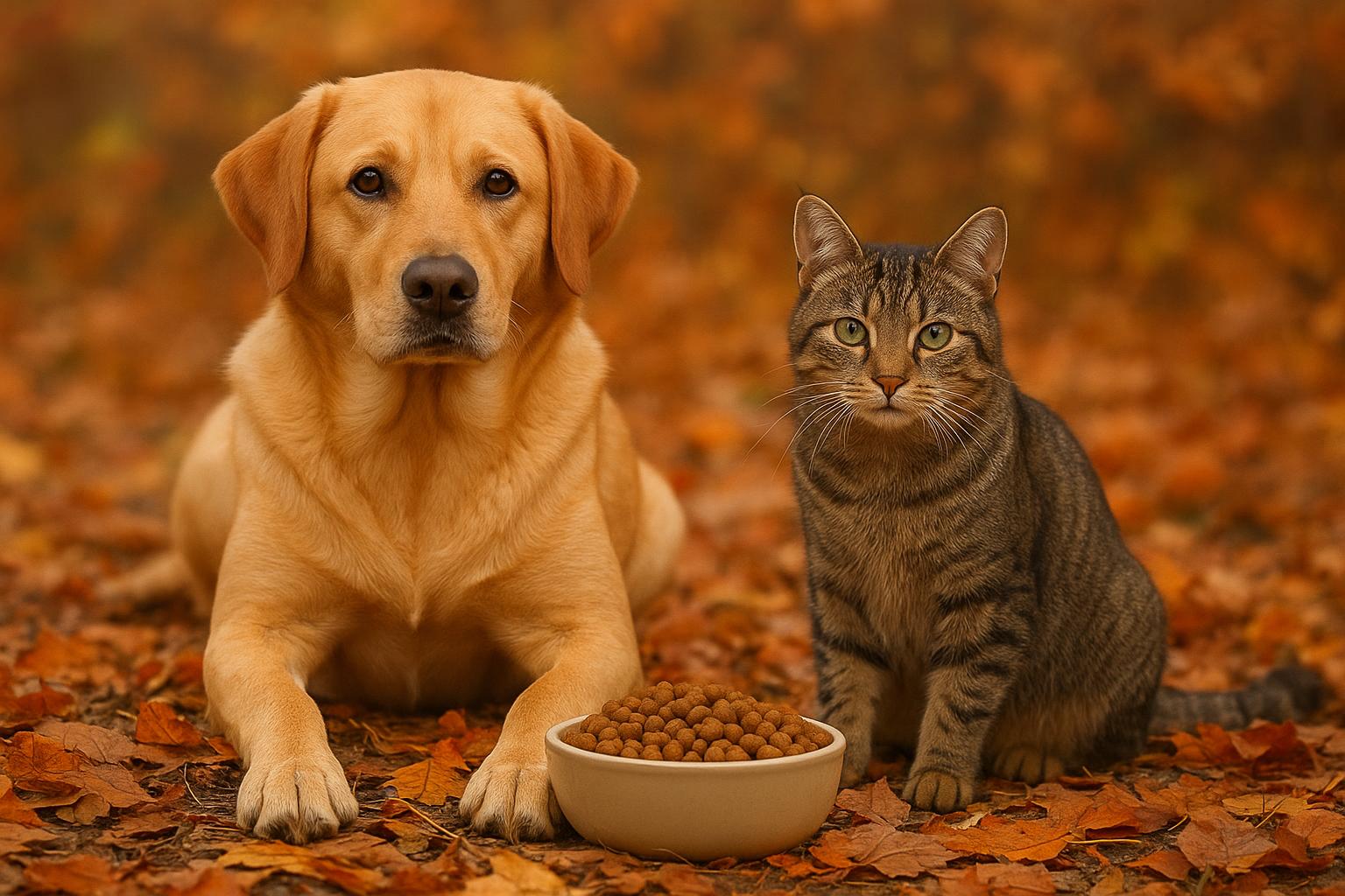 Fibre e prebiotici nella dieta di cani e gatti in autunno: aiutare intestino e peso dopo l’estate