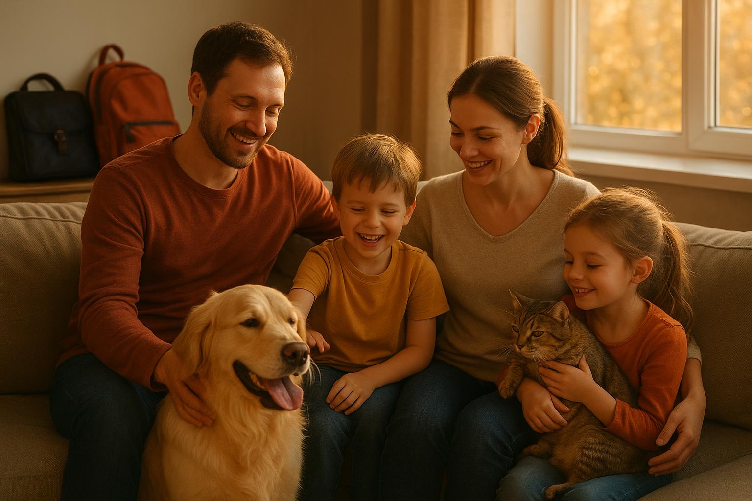 Fine settembre tra scuola e lavoro: come evitare che cane e gatto si sentano messi da parte