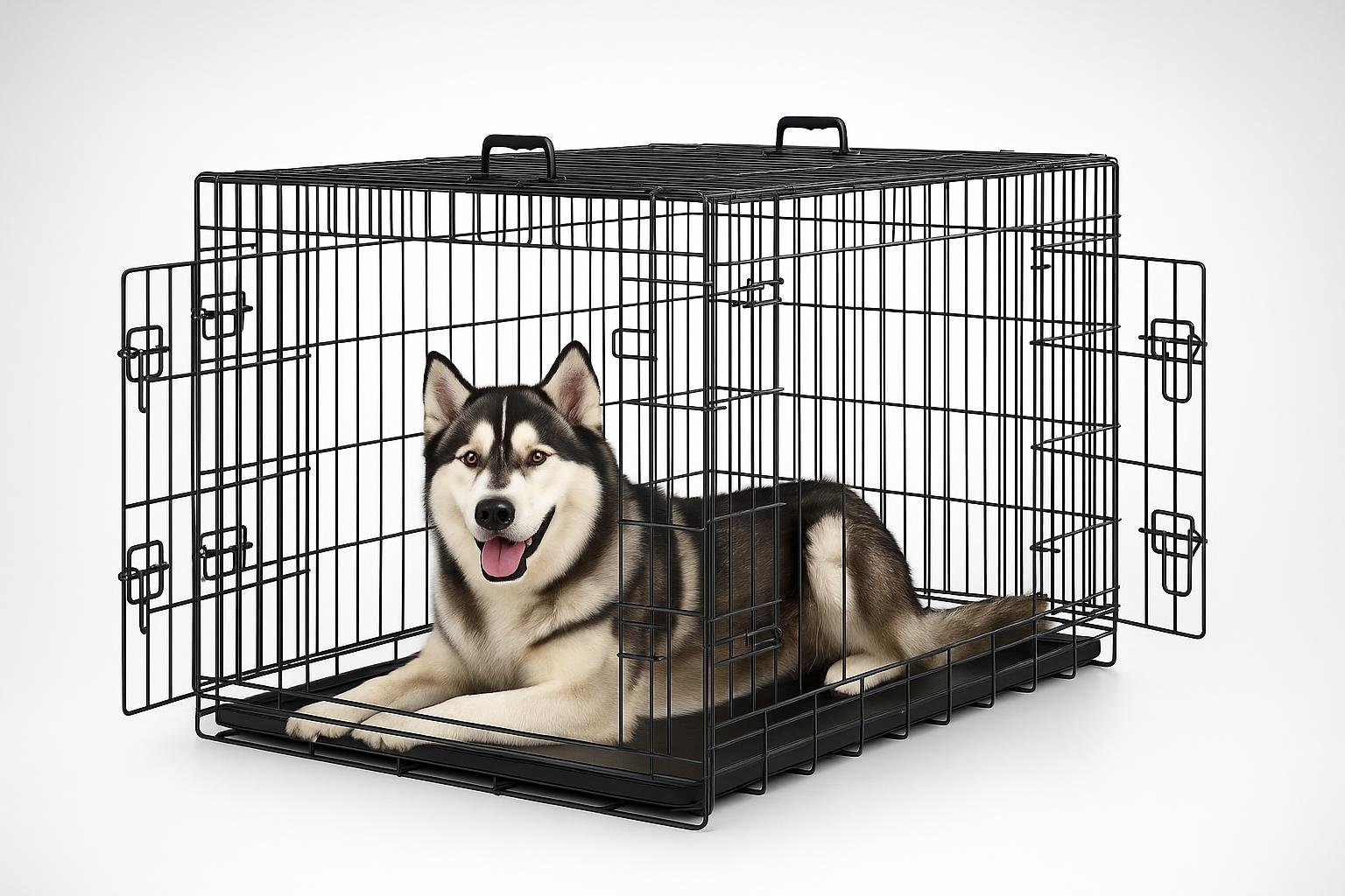 Feandrea gabbia pieghevole XXL per cani in offerta su Amazon: spazio e sicurezza per i cani grandi
