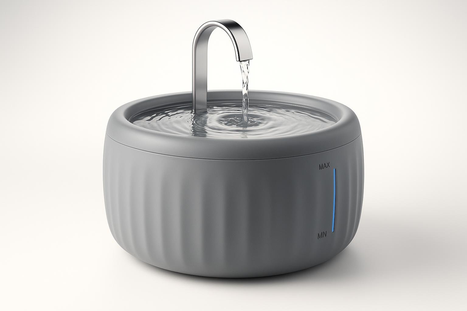 Pretty Paw fontanella per gatti 3L con LED: dispenser silenzioso ideale per i mici che bevono poco