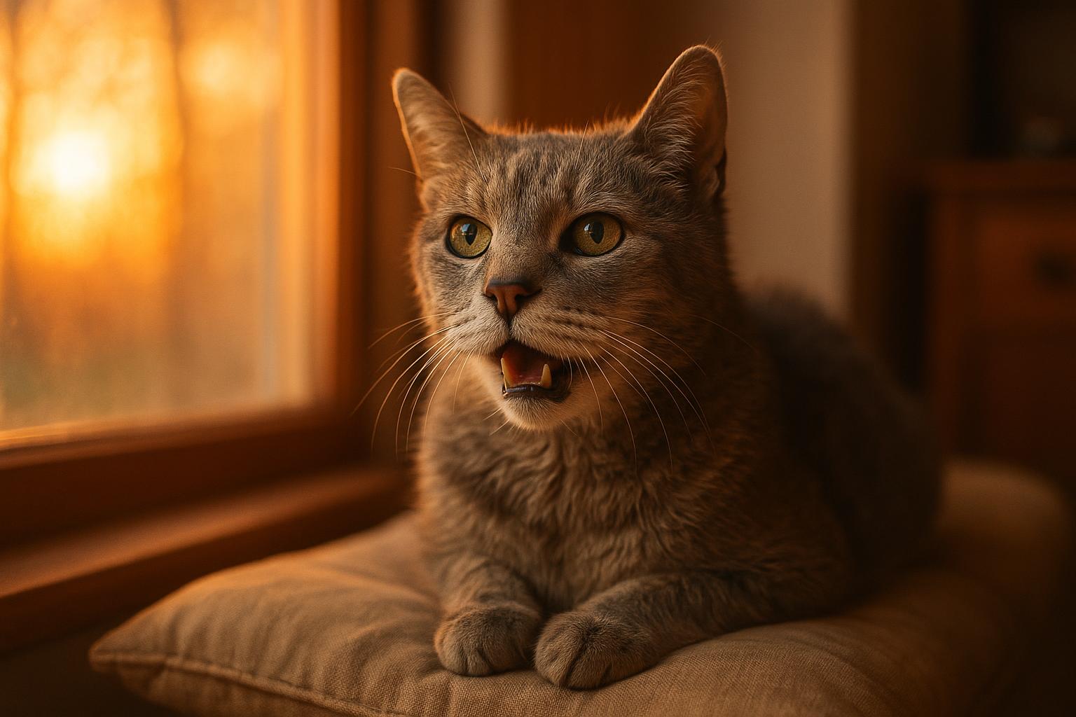 Vocalizzi del gatto anziano: come cambiano con l’età e quando sono un campanello d’allarme