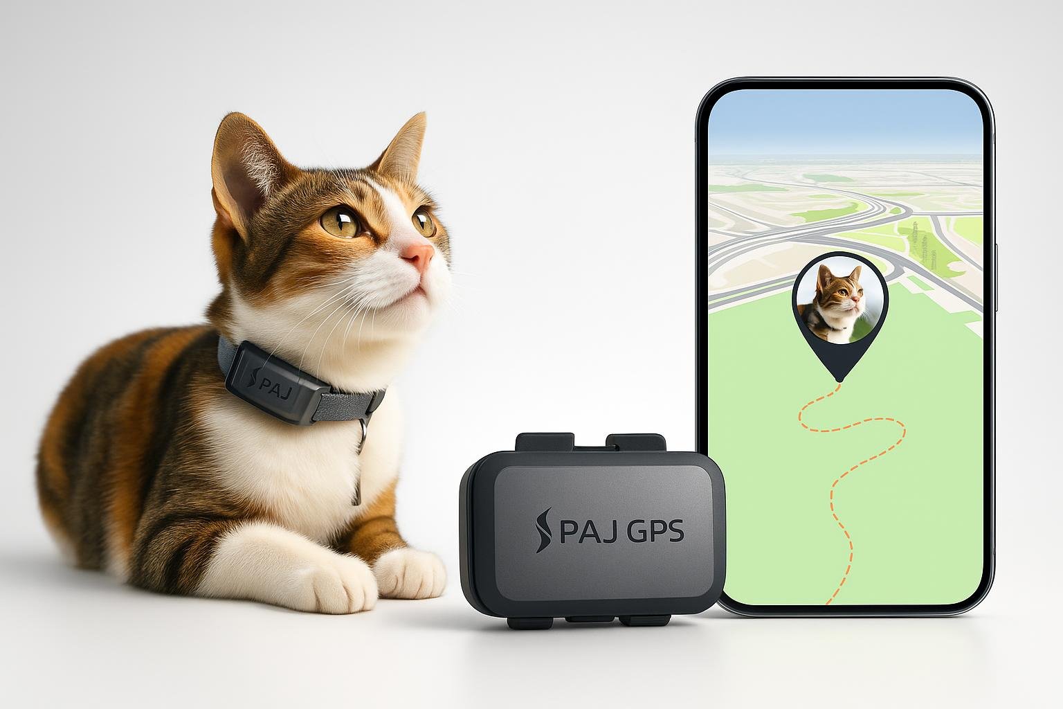 Localizzatore GPS mini PAJ per gatti, prezzo al ribasso su Amazon per la sicurezza dei mici esploratori