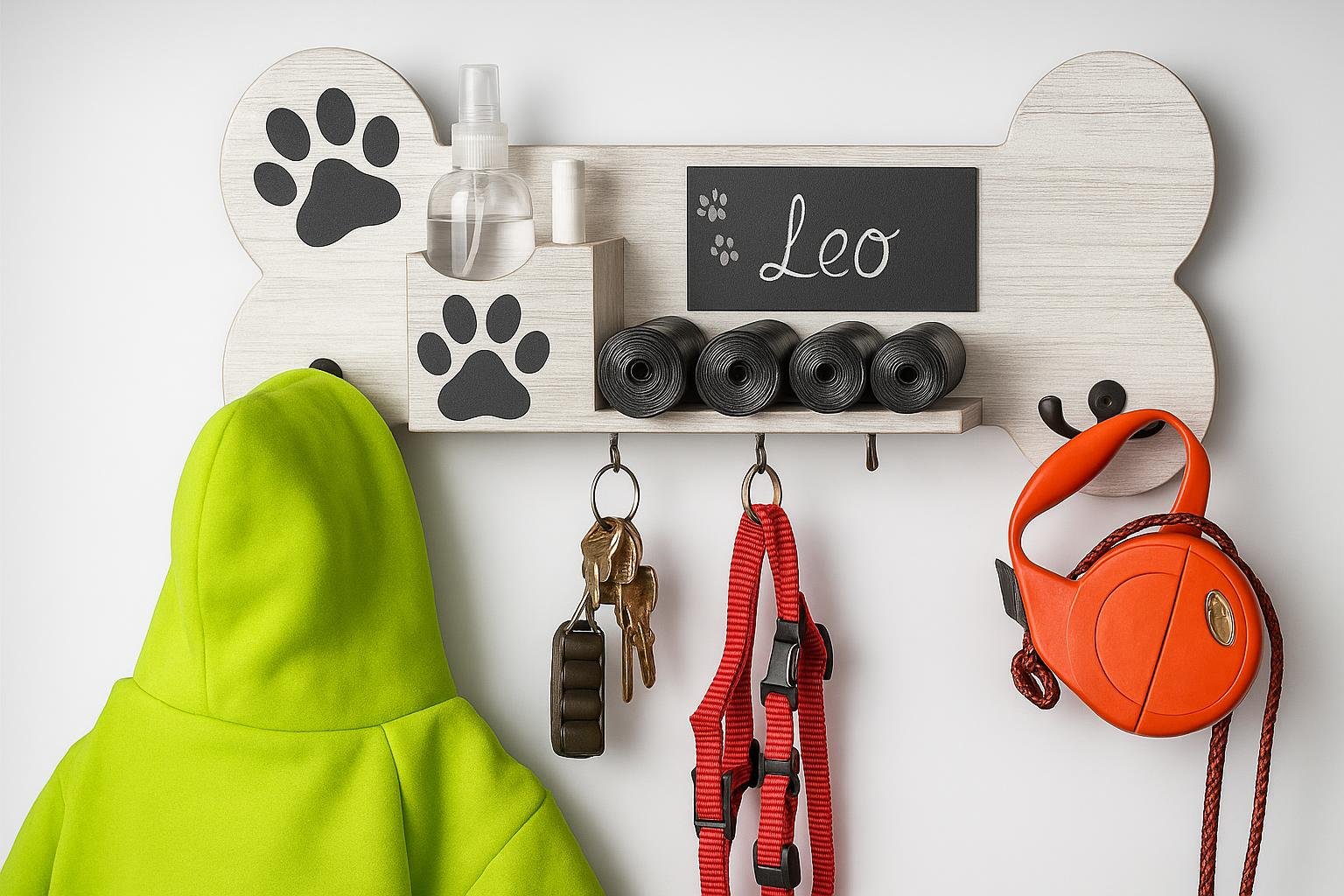 Organizer da ingresso per vita pet‑friendly: come tenere in ordine guinzagli, pettorine e accessori