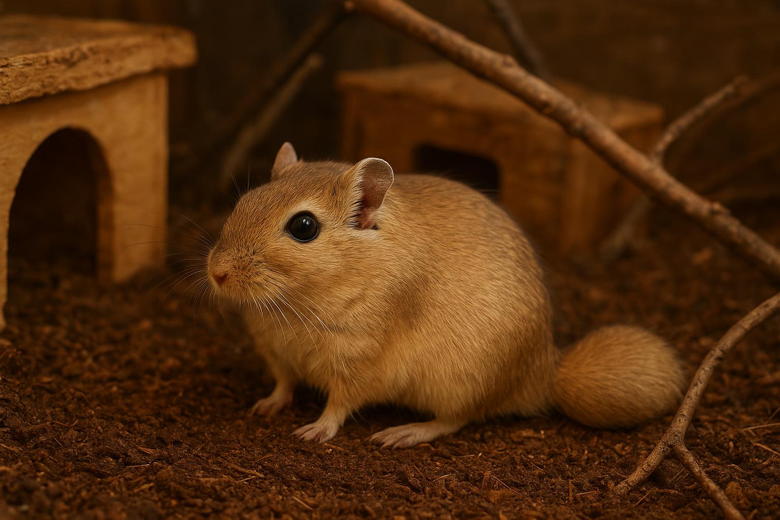 Gerbillo dalla coda grassa come pet domestico: cosa cambia rispetto ai gerbilli comuni