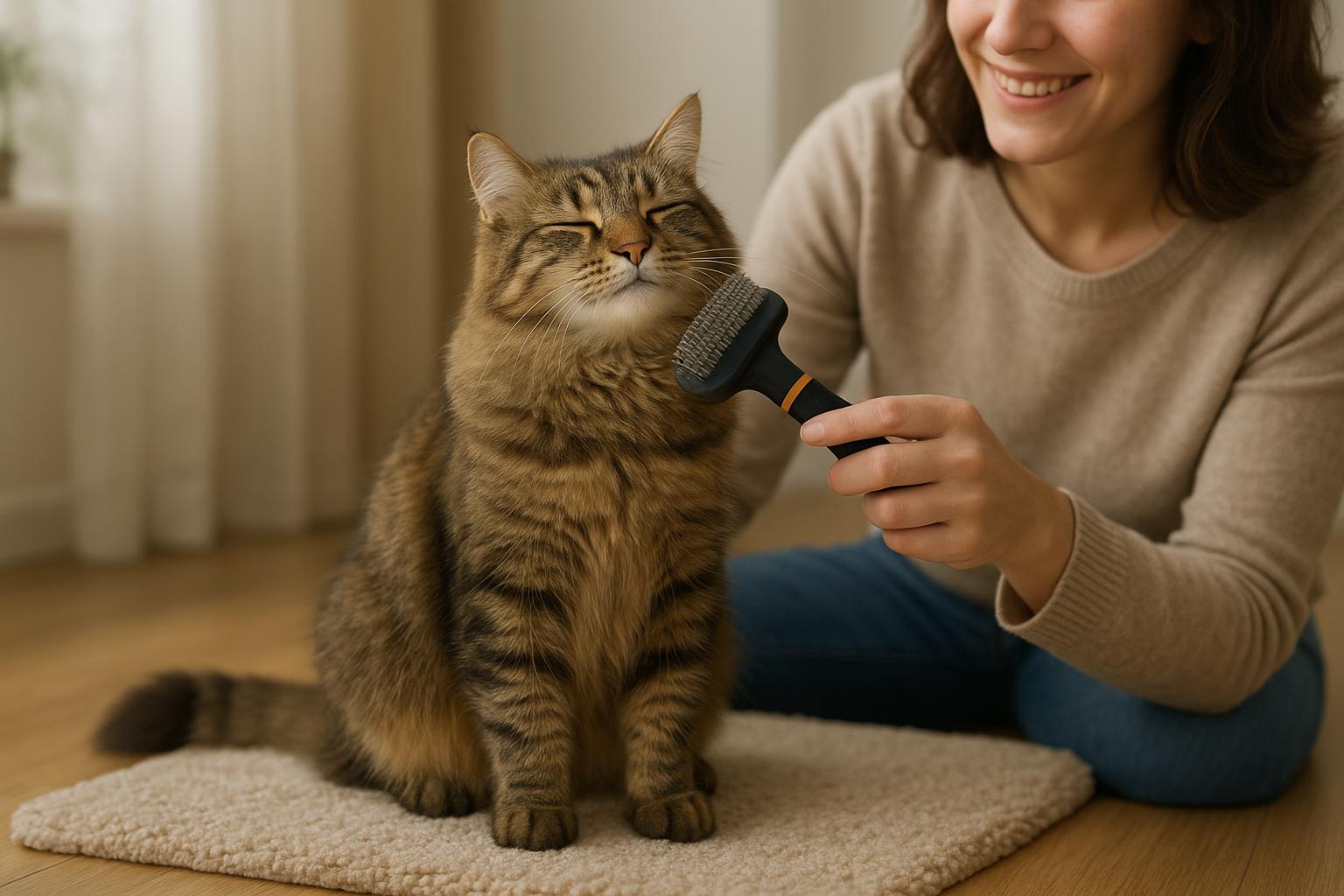 Grooming cooperativo con il gatto: come insegnare al micio a partecipare alle cure di routine