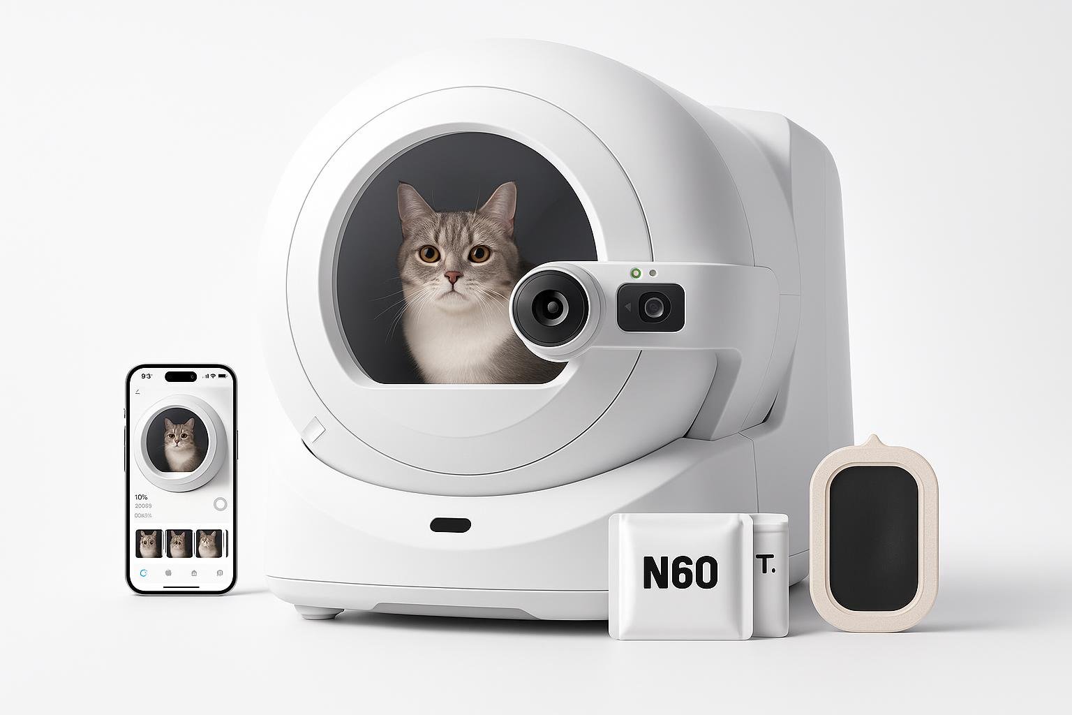 PETKIT Purobot Ultra, la lettiera autopulente con telecamera AI in offerta su Amazon