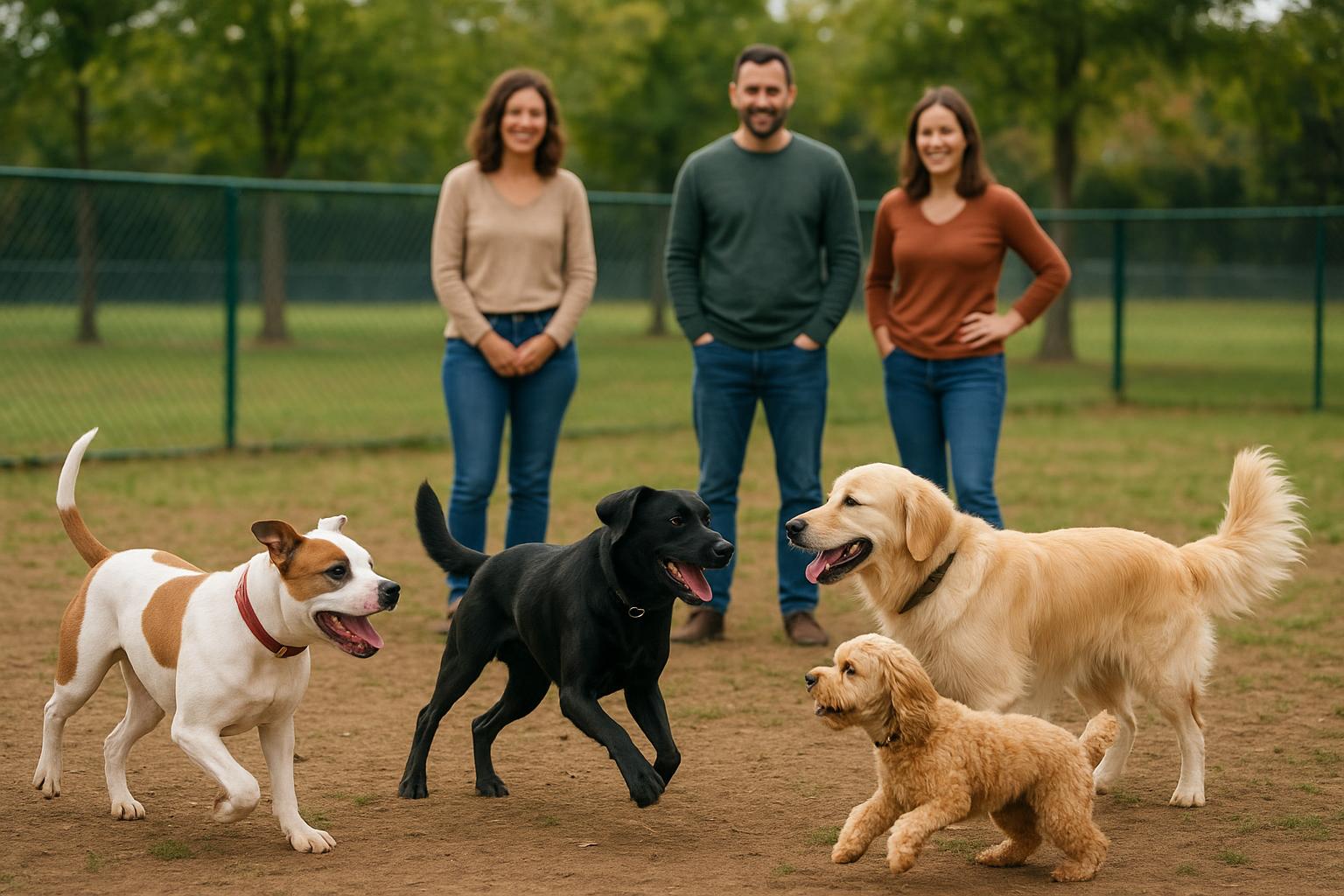 Cane e giochi di gruppo al parco: come leggere le interazioni e intervenire senza rovinare il divertimento