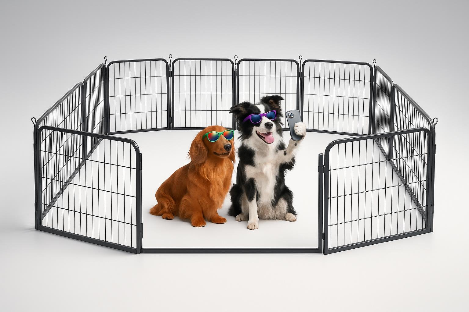 Feandrea recinto in metallo per cani, soluzione modulare da interno ed esterno ora a prezzo ribassato su Amazon