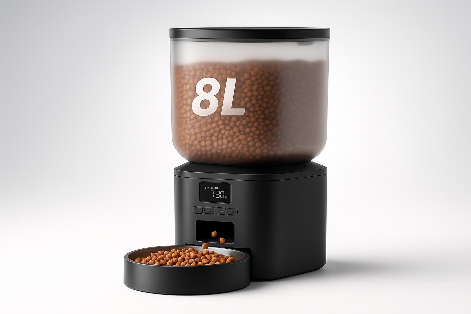 Distributore automatico 8L per cani e gatti, quando conviene davvero affidare i pasti a un dispenser