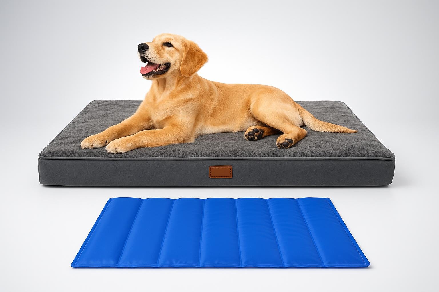 Cuscino ortopedico VOUNOT con tappetino rinfrescante: un letto 2 in 1 per cani grandi in super offerta su Amazon