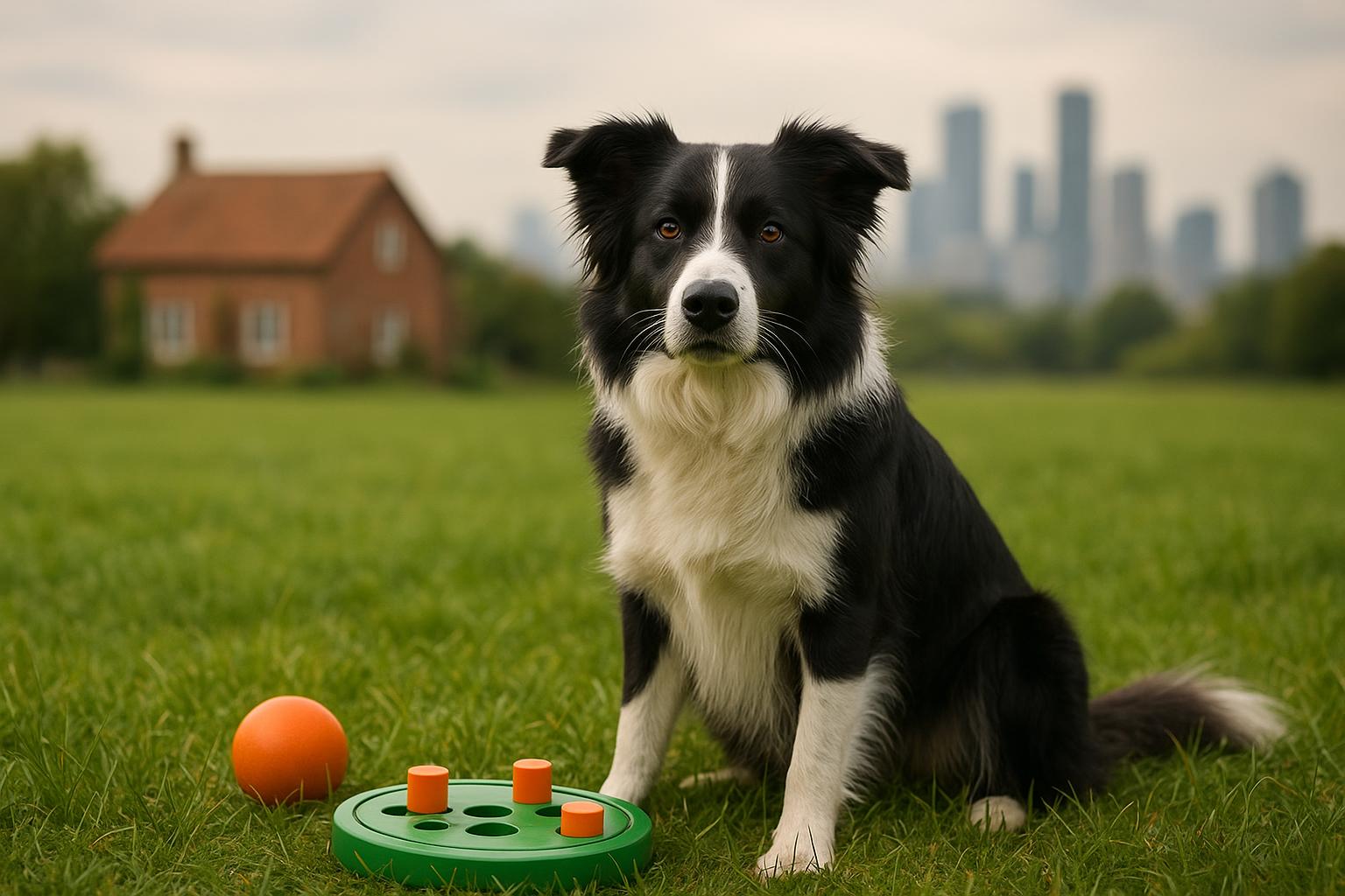 Border collie in famiglia: come gestire un cane super intelligente in città e in campagna