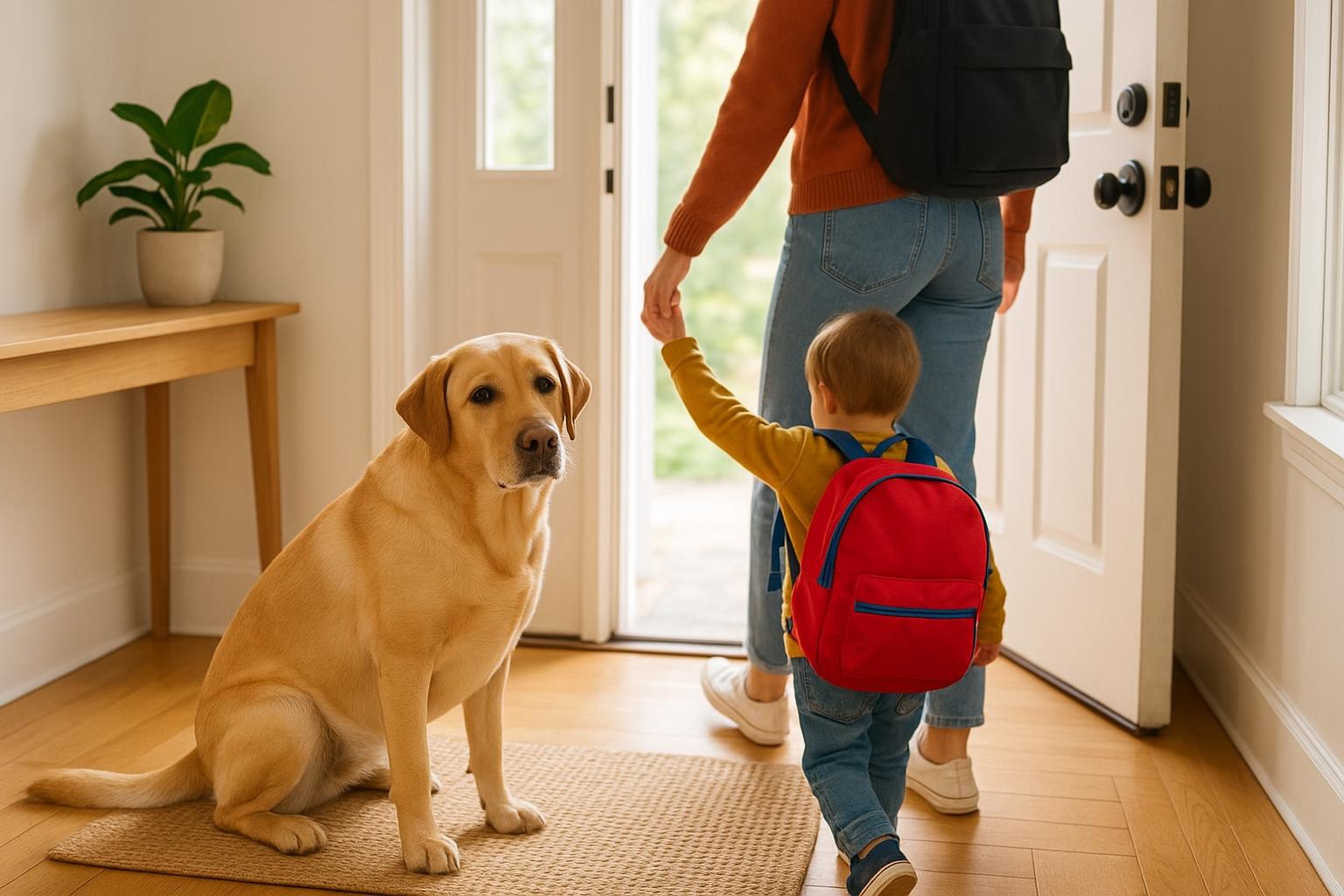 Cane e primi giorni di asilo nido del bambino: come gestire tempi, attenzioni e possibili gelosie